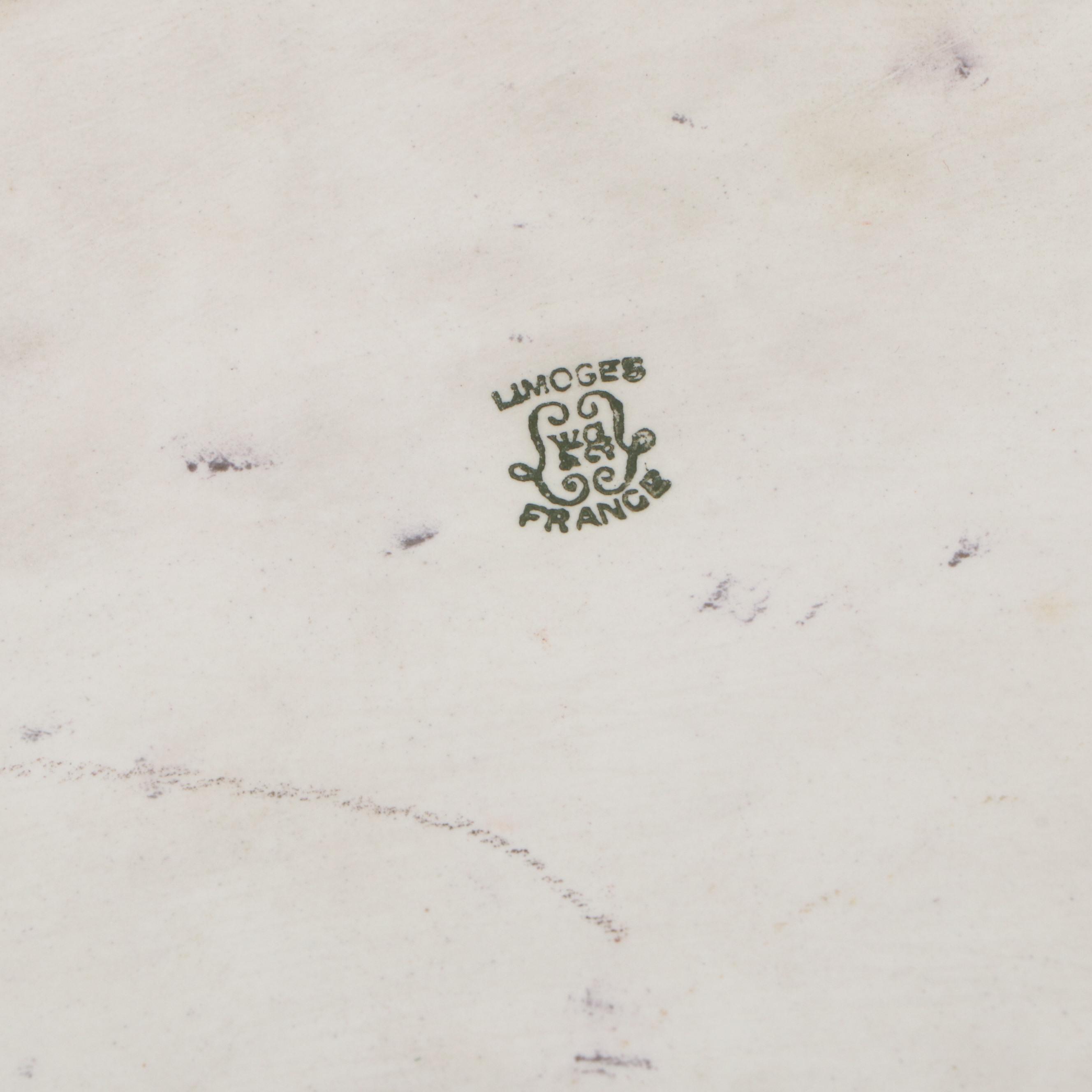 KPM Painted Porcelain Plaque and Tray with Other Home Décor