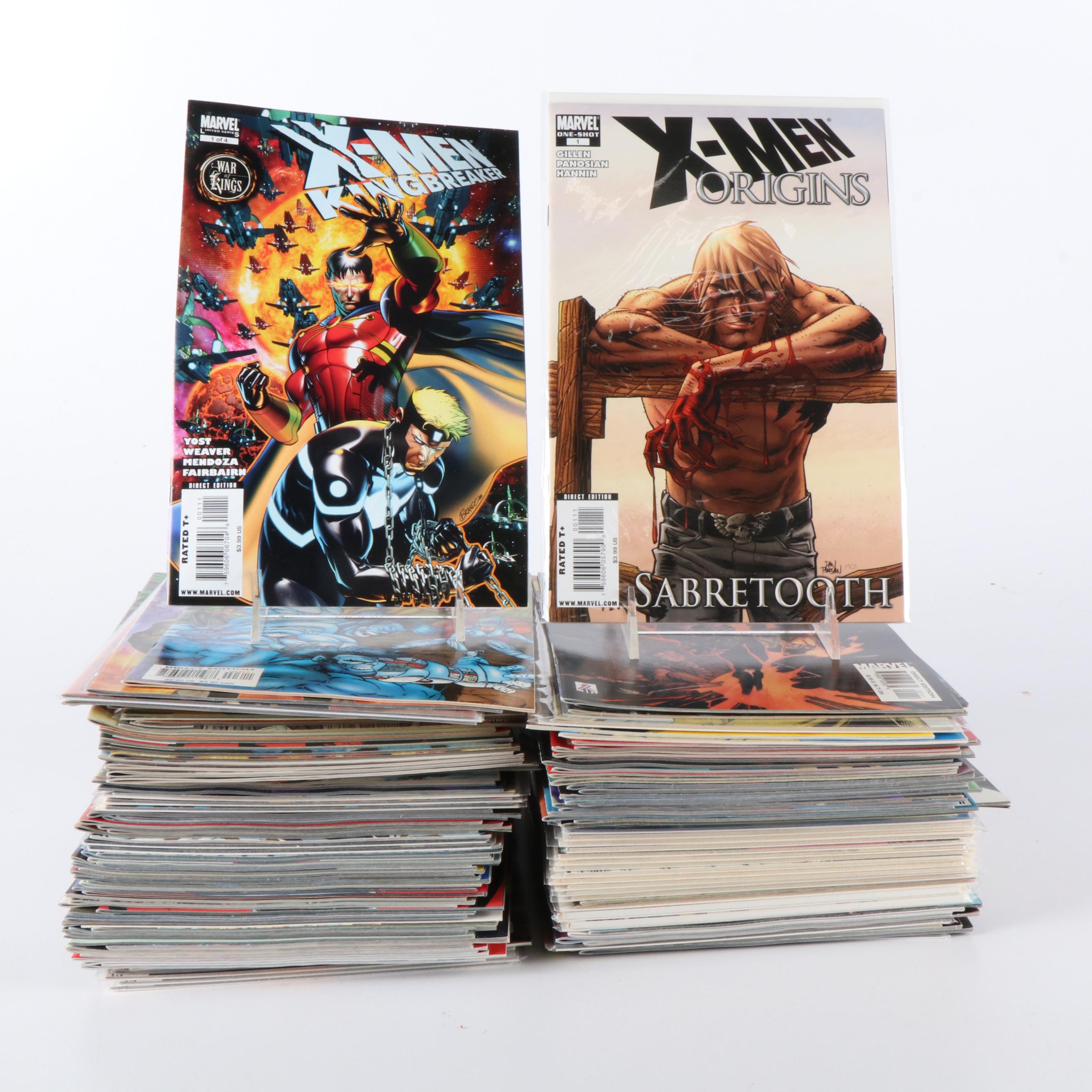 Over 100 Marvel Comics Featuring "X-Men", "Cyclops" and Many More
