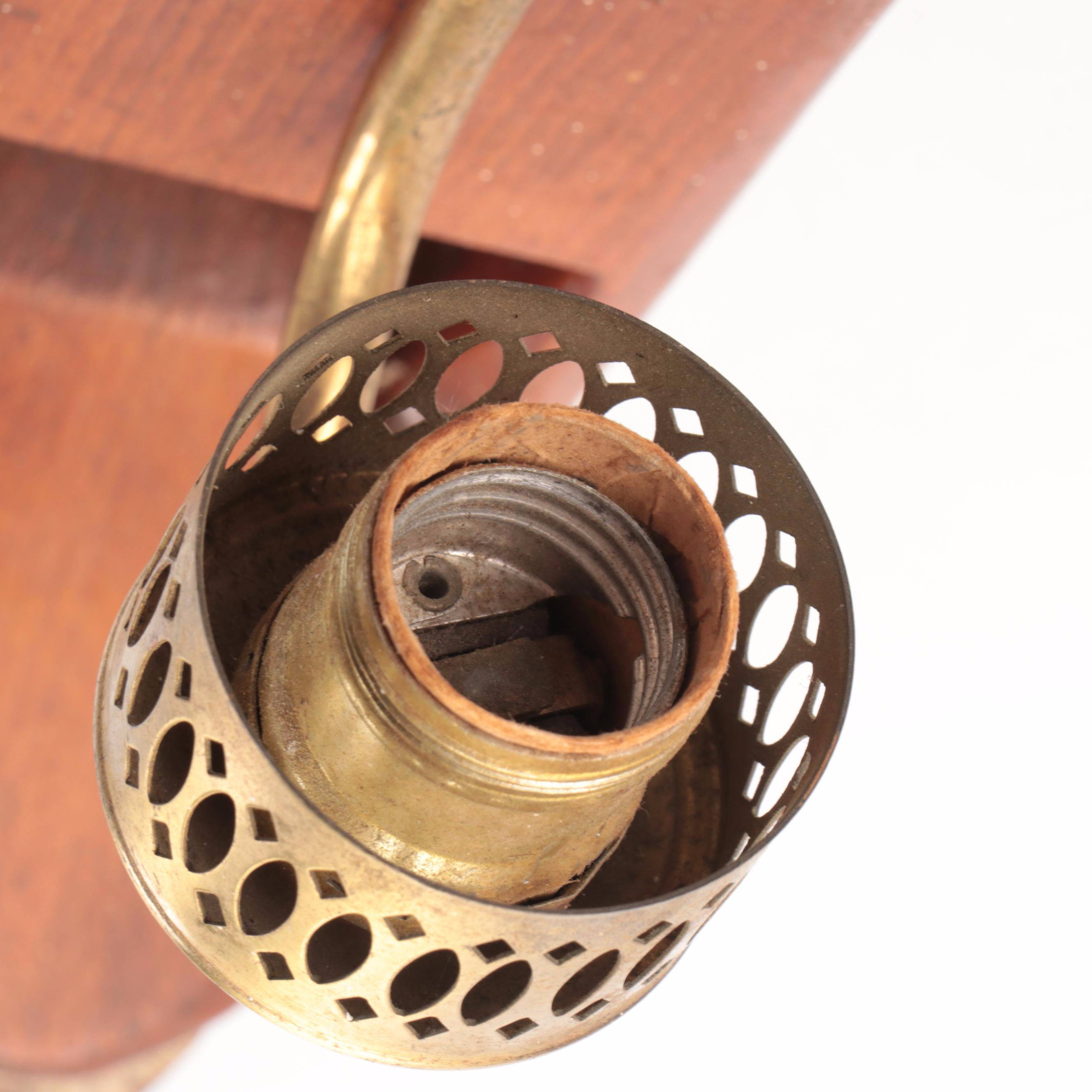 Repurposed Wood Plane Wall Sconce