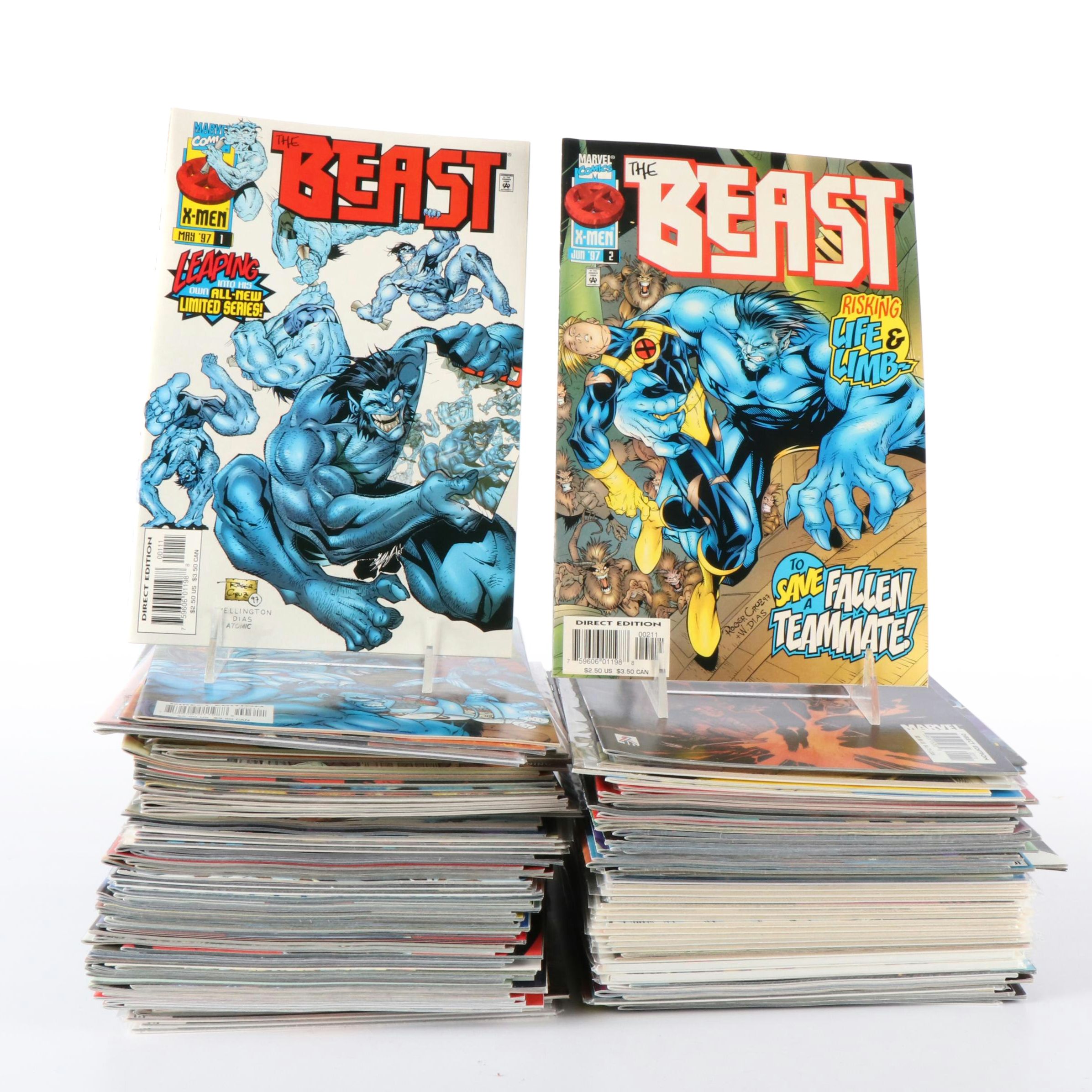 Over 100 Marvel Comics Featuring "X-Men", "Cyclops" and Many More