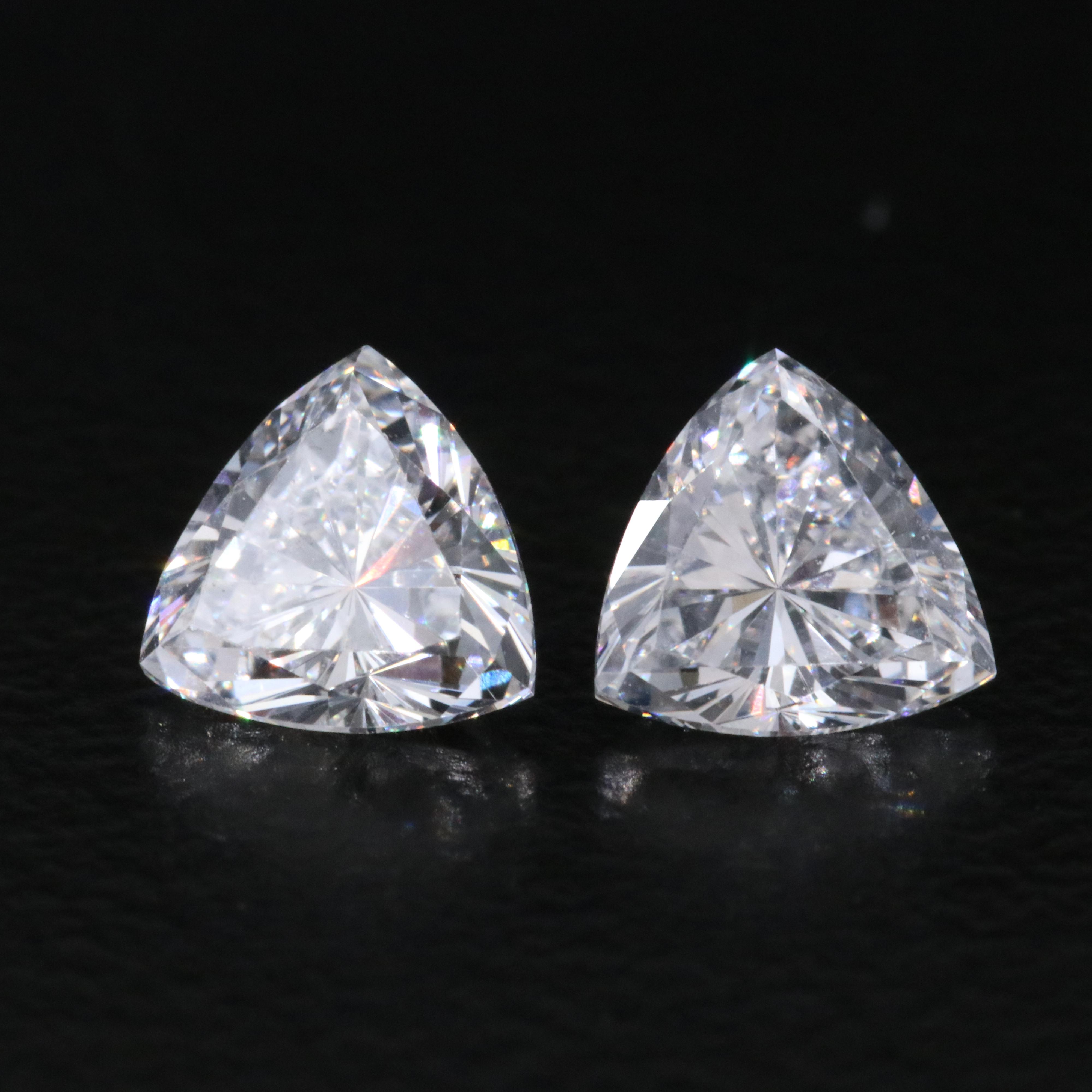 Loose 1.08 CTW Lab Grown Diamond Pair