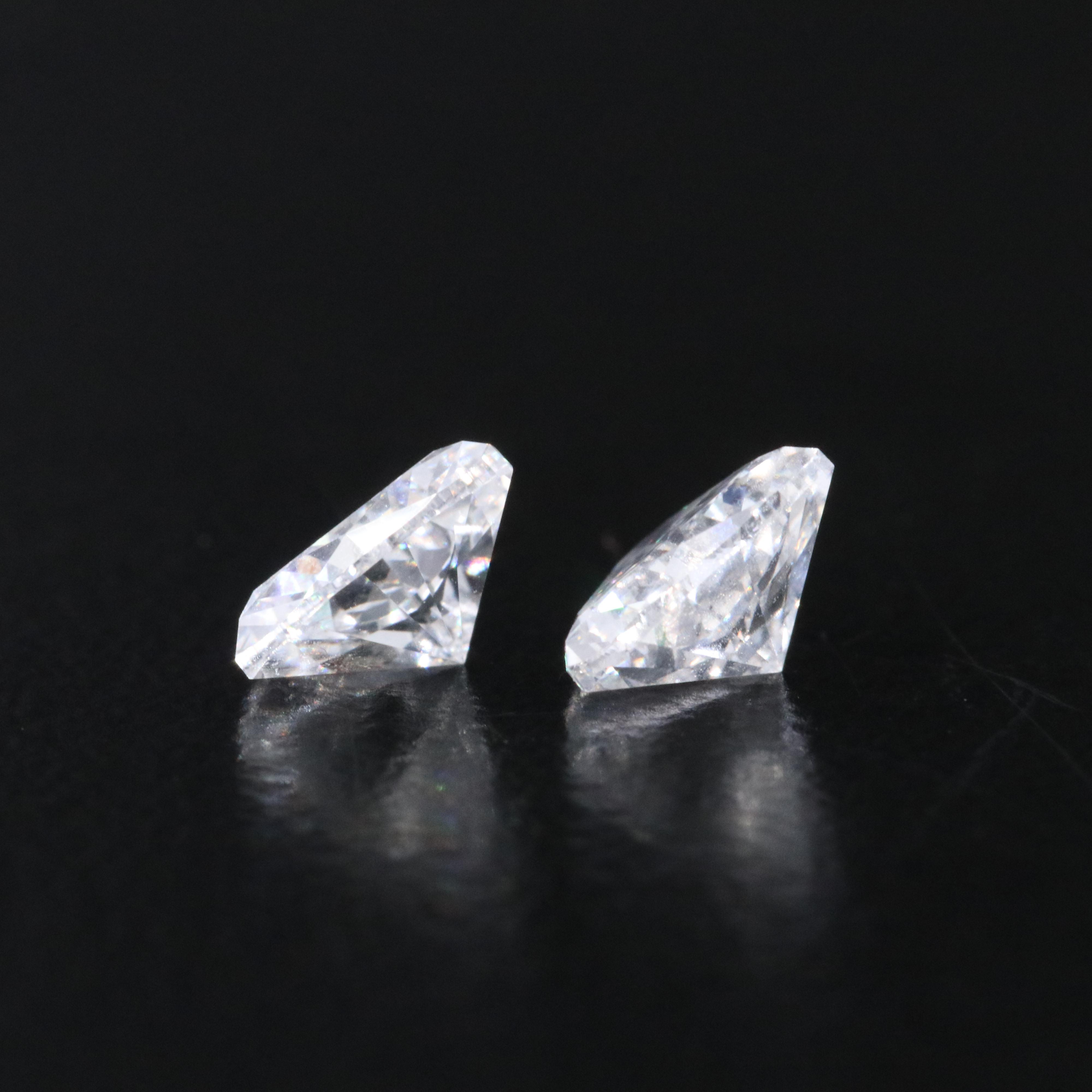 Loose 1.08 CTW Lab Grown Diamond Pair