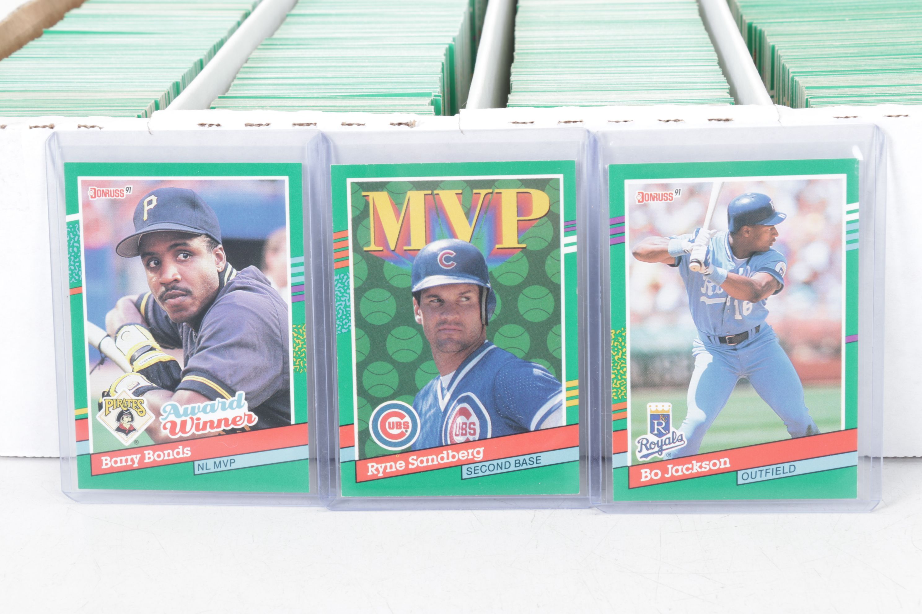 3,200 Mint Condition 1991 Donruss Cello Box Case Baseball Cards