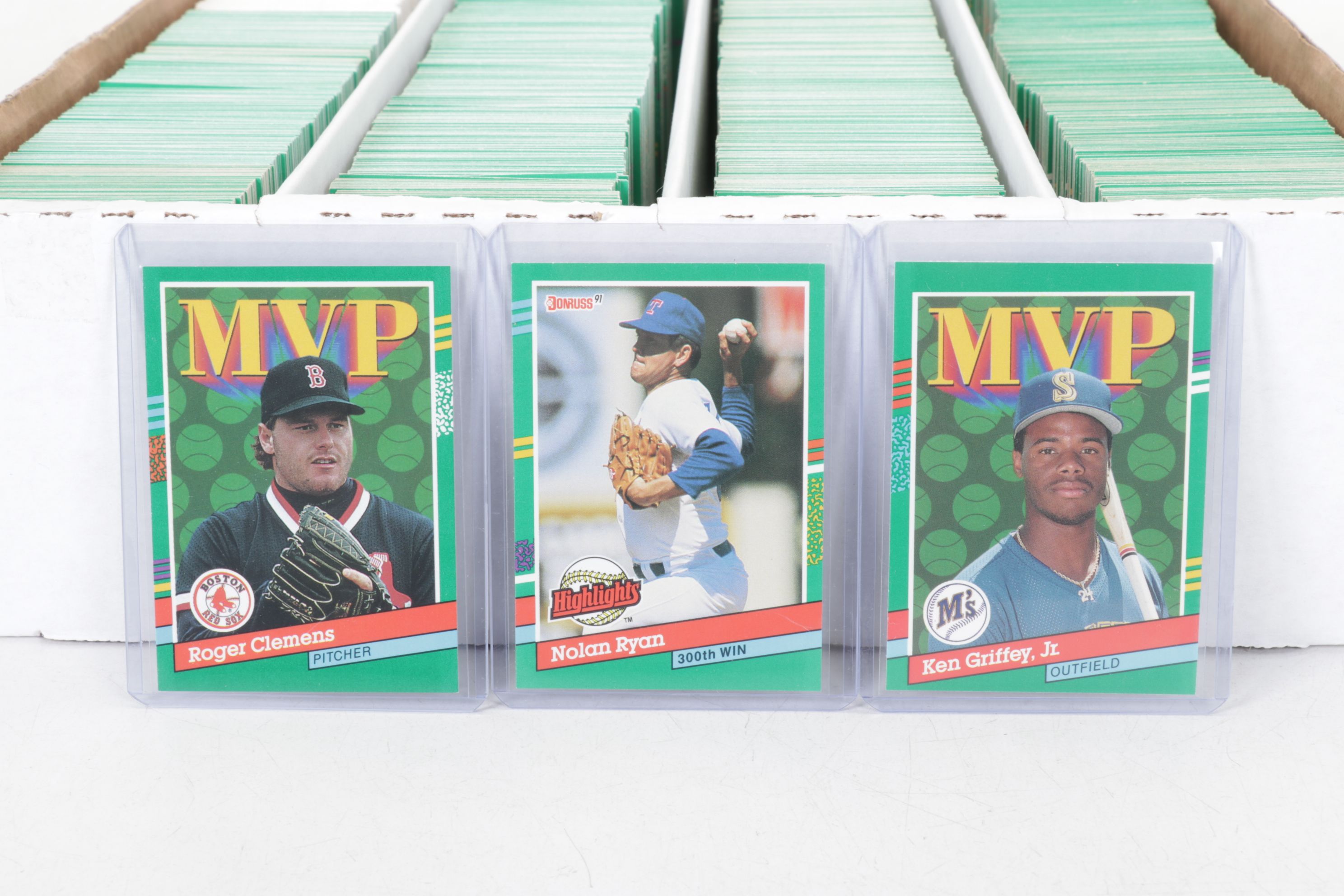 3,200 Mint Condition 1991 Donruss Cello Box Case Baseball Cards