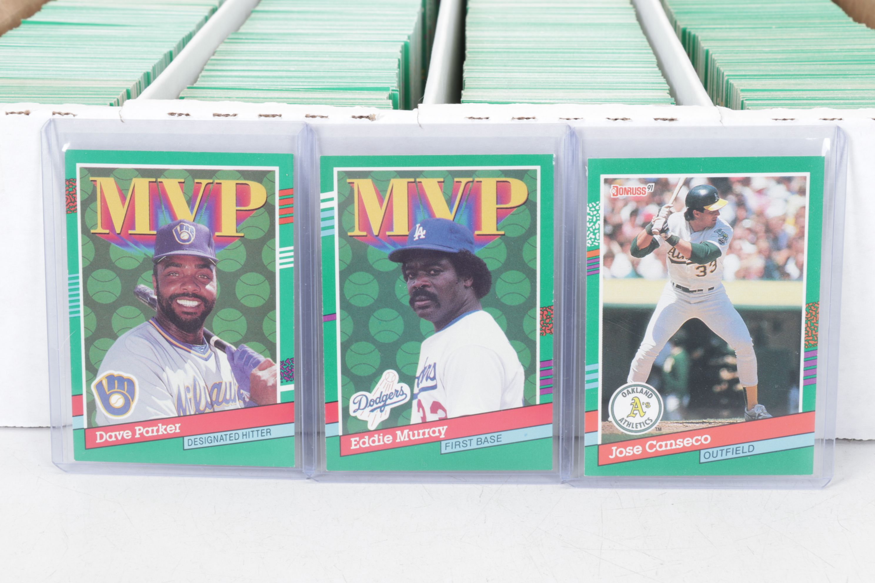 3,200 Mint Condition 1991 Donruss Cello Box Case Baseball Cards