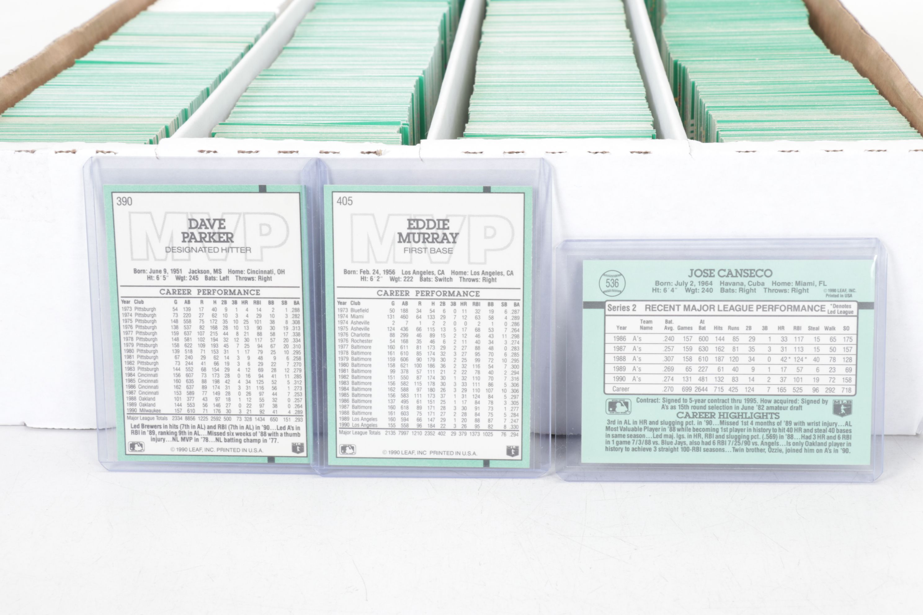 3,200 Mint Condition 1991 Donruss Cello Box Case Baseball Cards