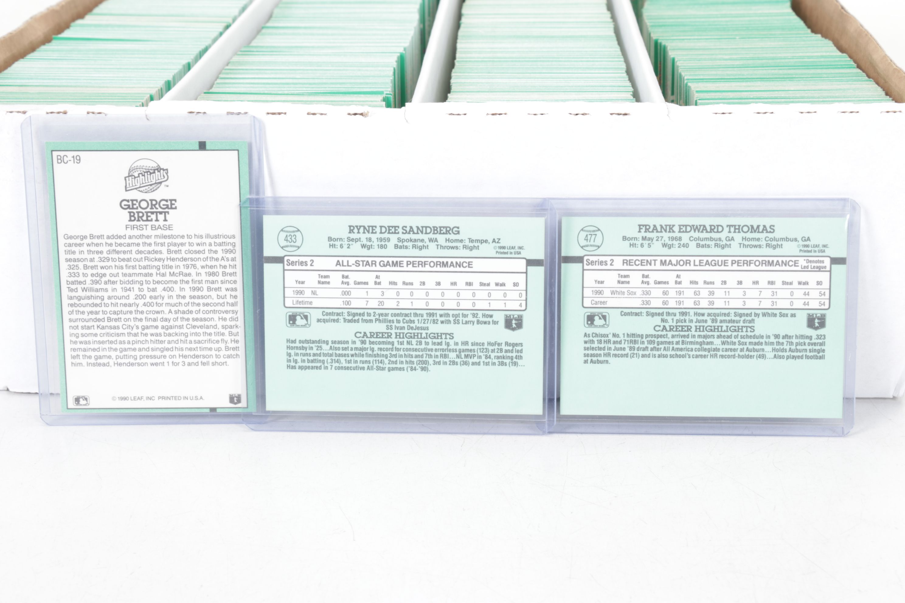 3,200 Mint Condition 1991 Donruss Cello Box Case Baseball Cards