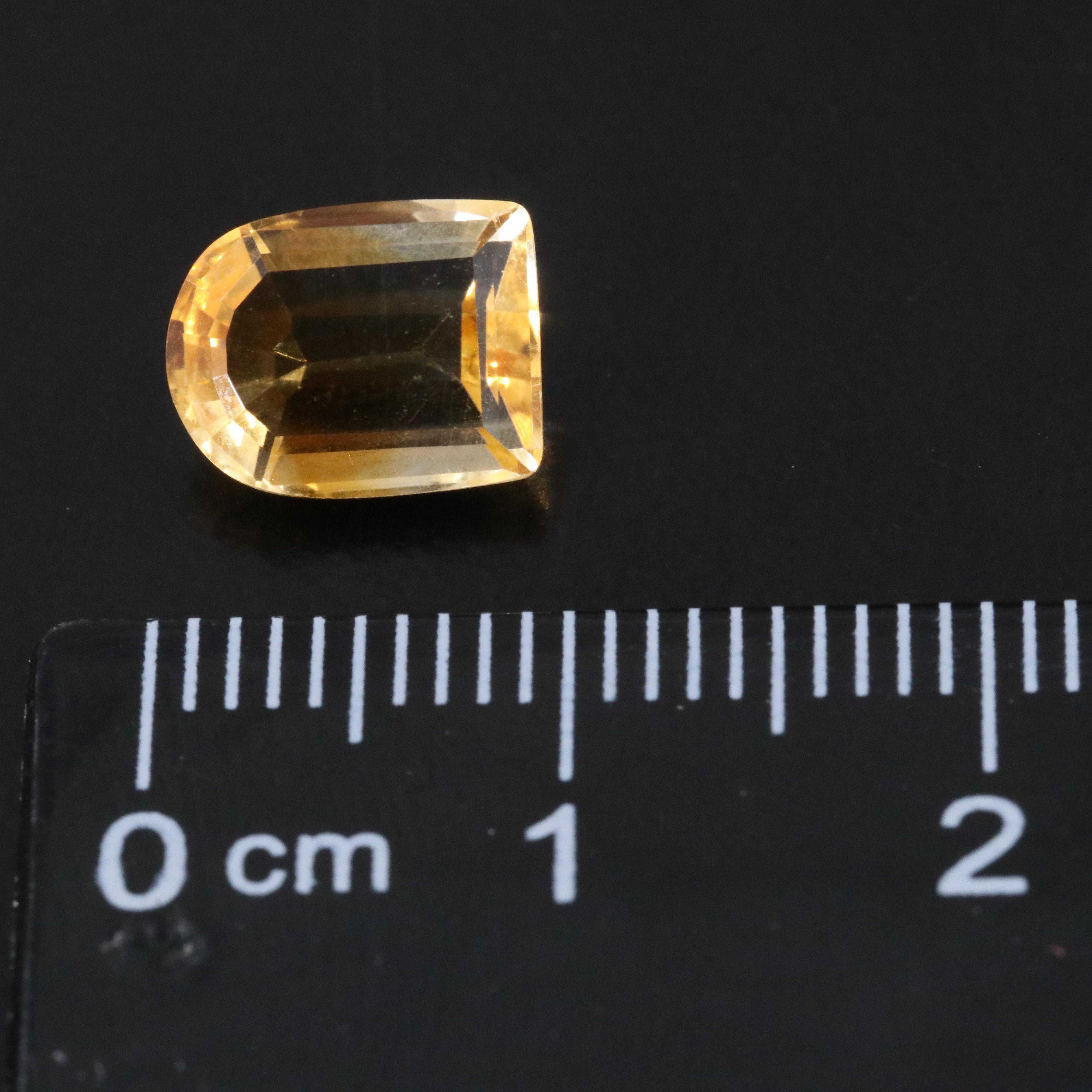 Loose 4.52 CTW Citrine Pair