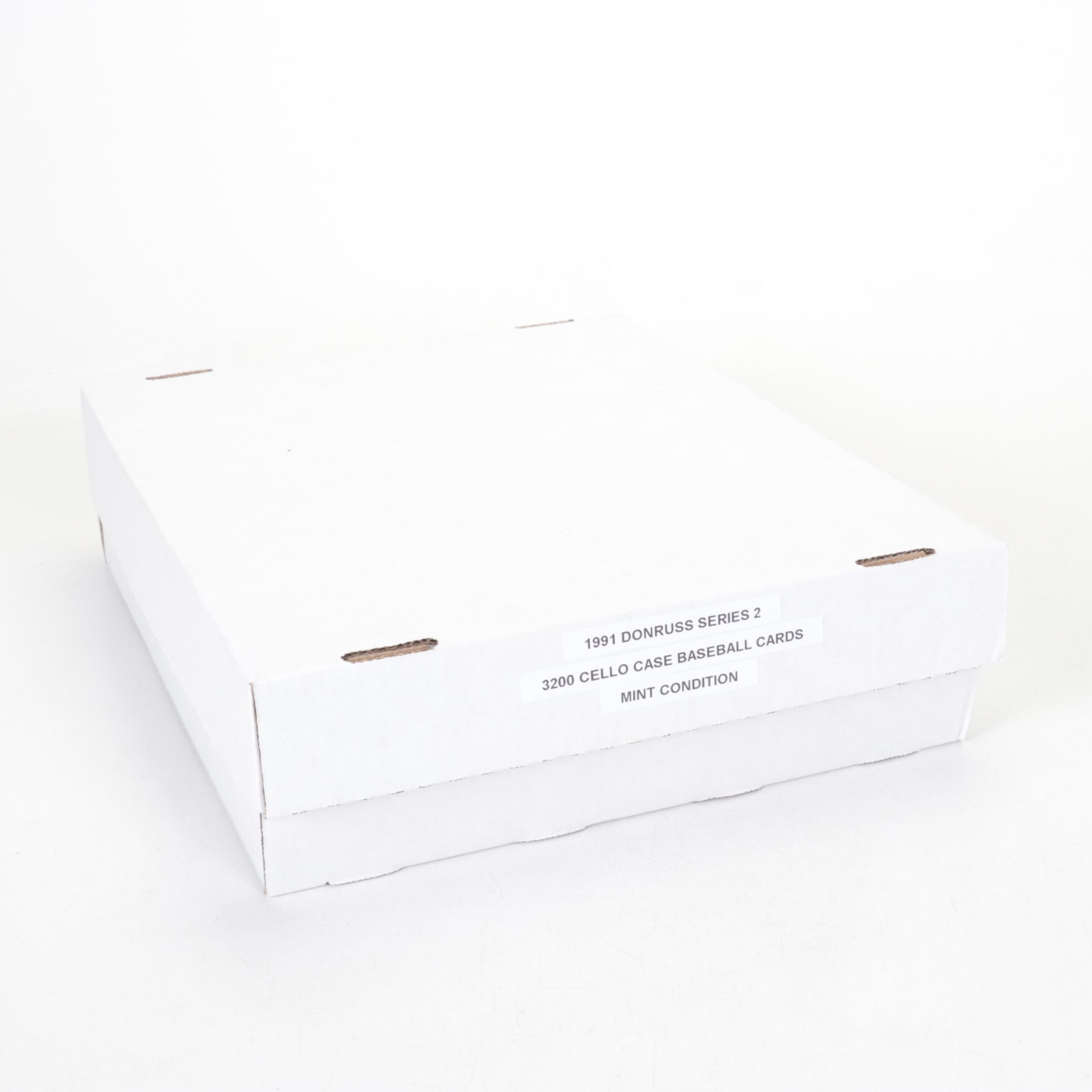 3,200 Mint Condition 1991 Donruss Cello Box Case Baseball Cards