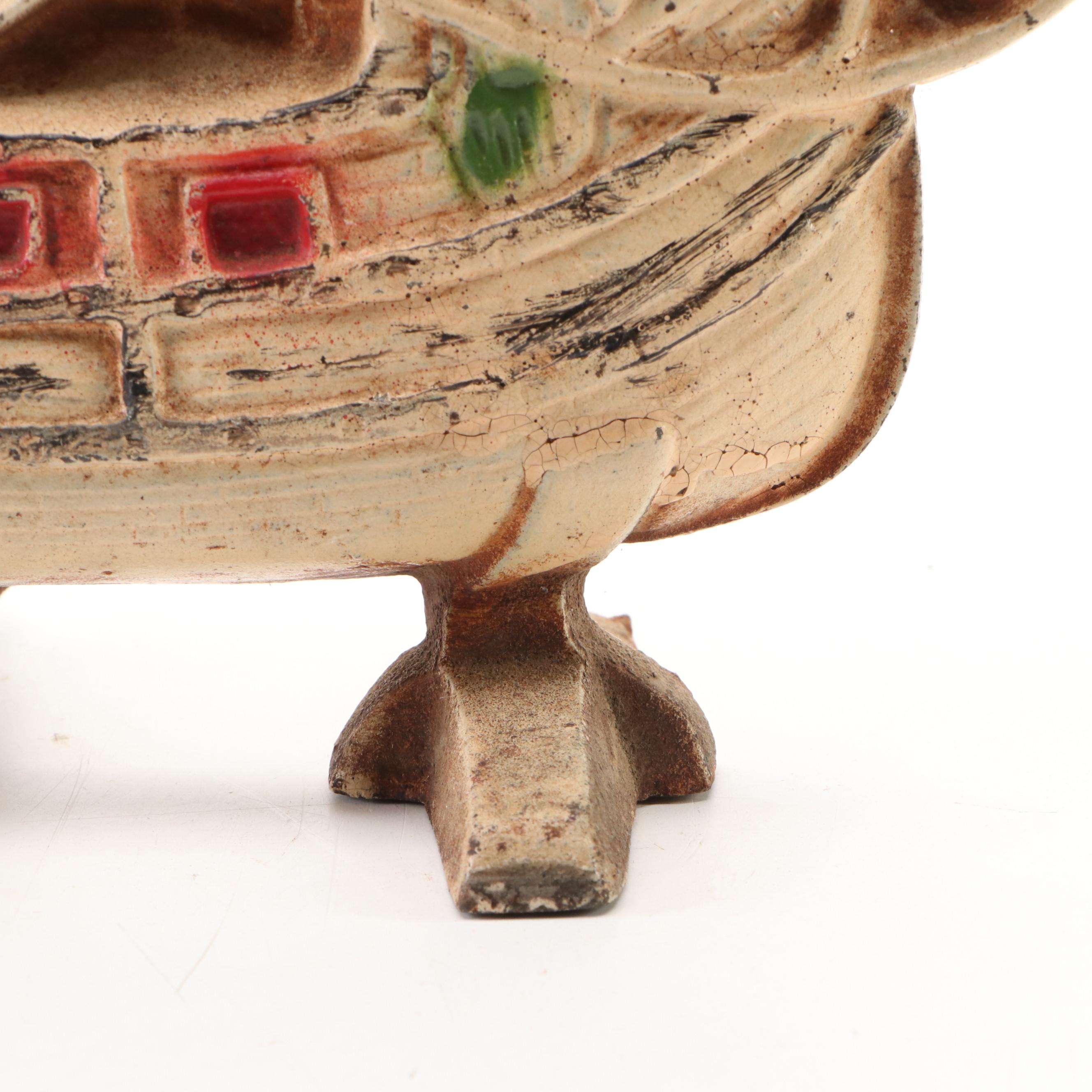 Spanish Galleon Cast Iron Table Lamp