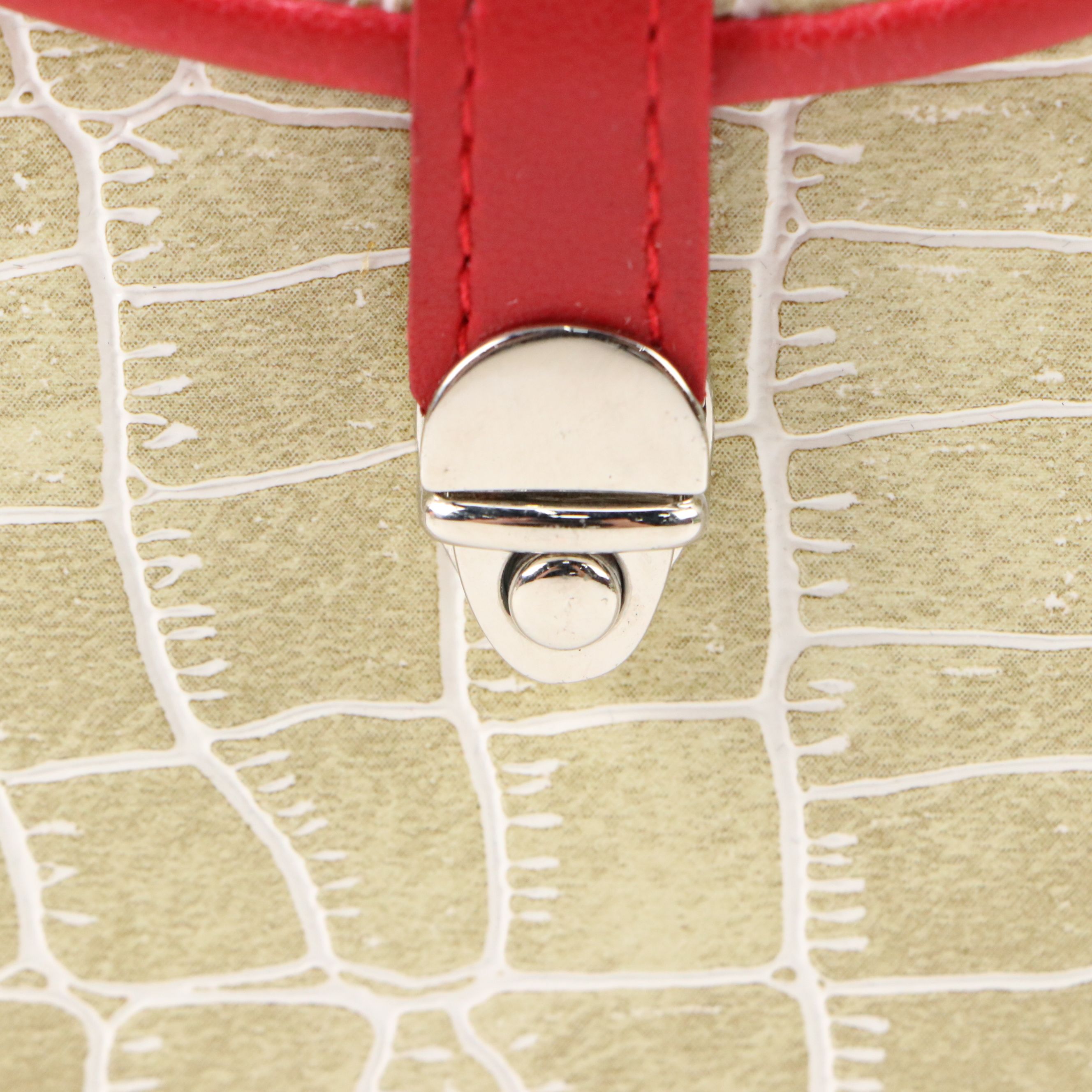 Alten International Faux Crocodile Embossed Travel Jewelry Cases