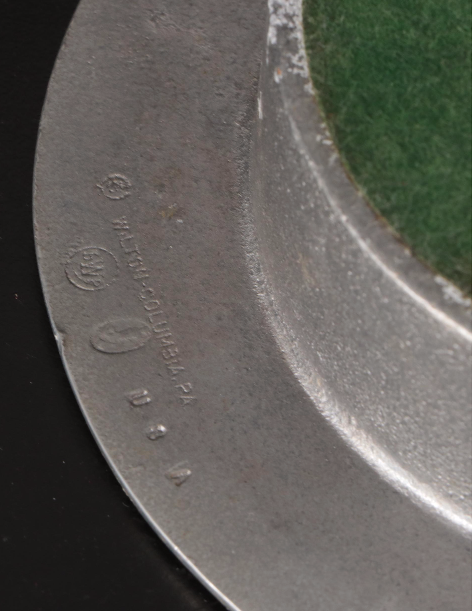 Chase Art Deco Style Folding Metal Tray with Valira Pitcher and More Serveware