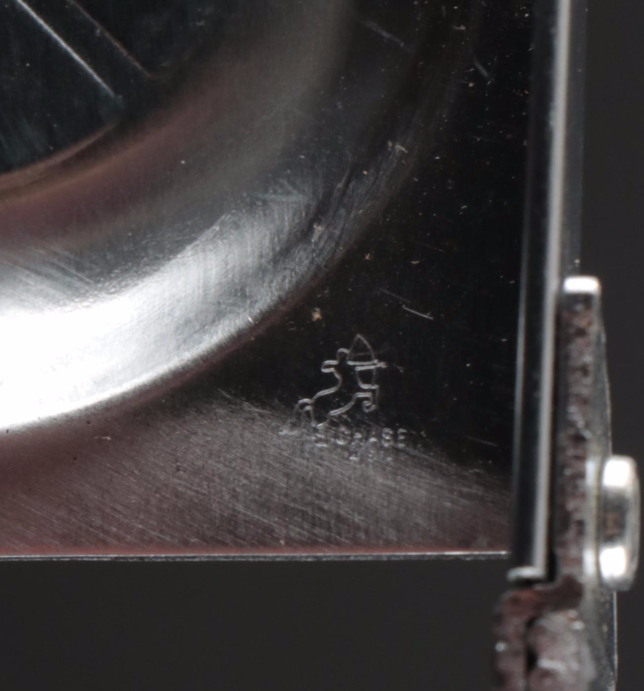 Chase Art Deco Style Folding Metal Tray with Valira Pitcher and More Serveware