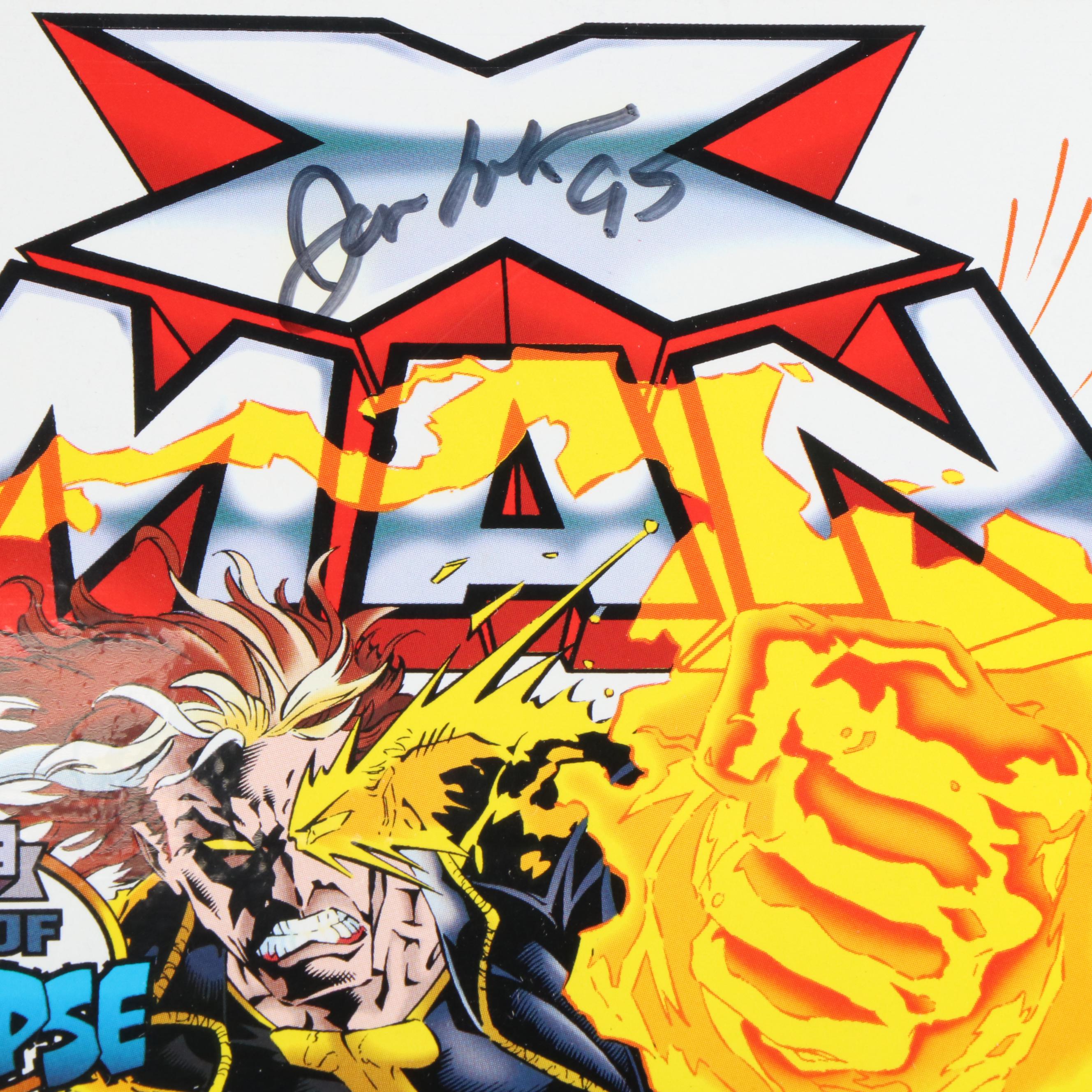 Over 100 Modern Age Comics Including Artist Signed Issues and Hardcover Book