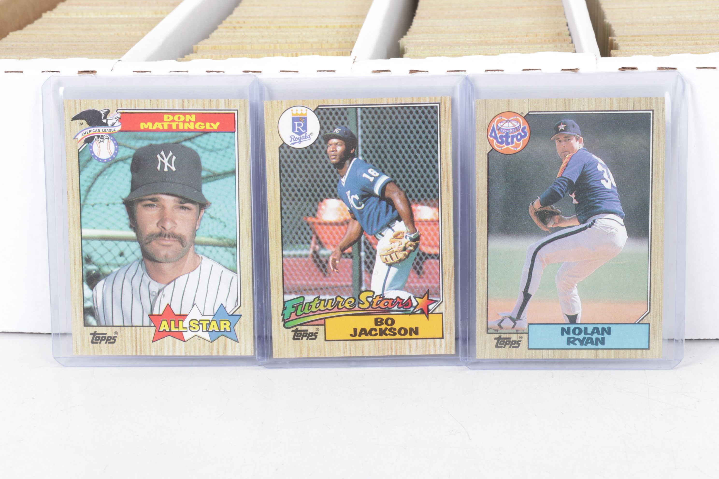 Topps 1987 Baseball Trading Cards Featuring Barry Bonds & More