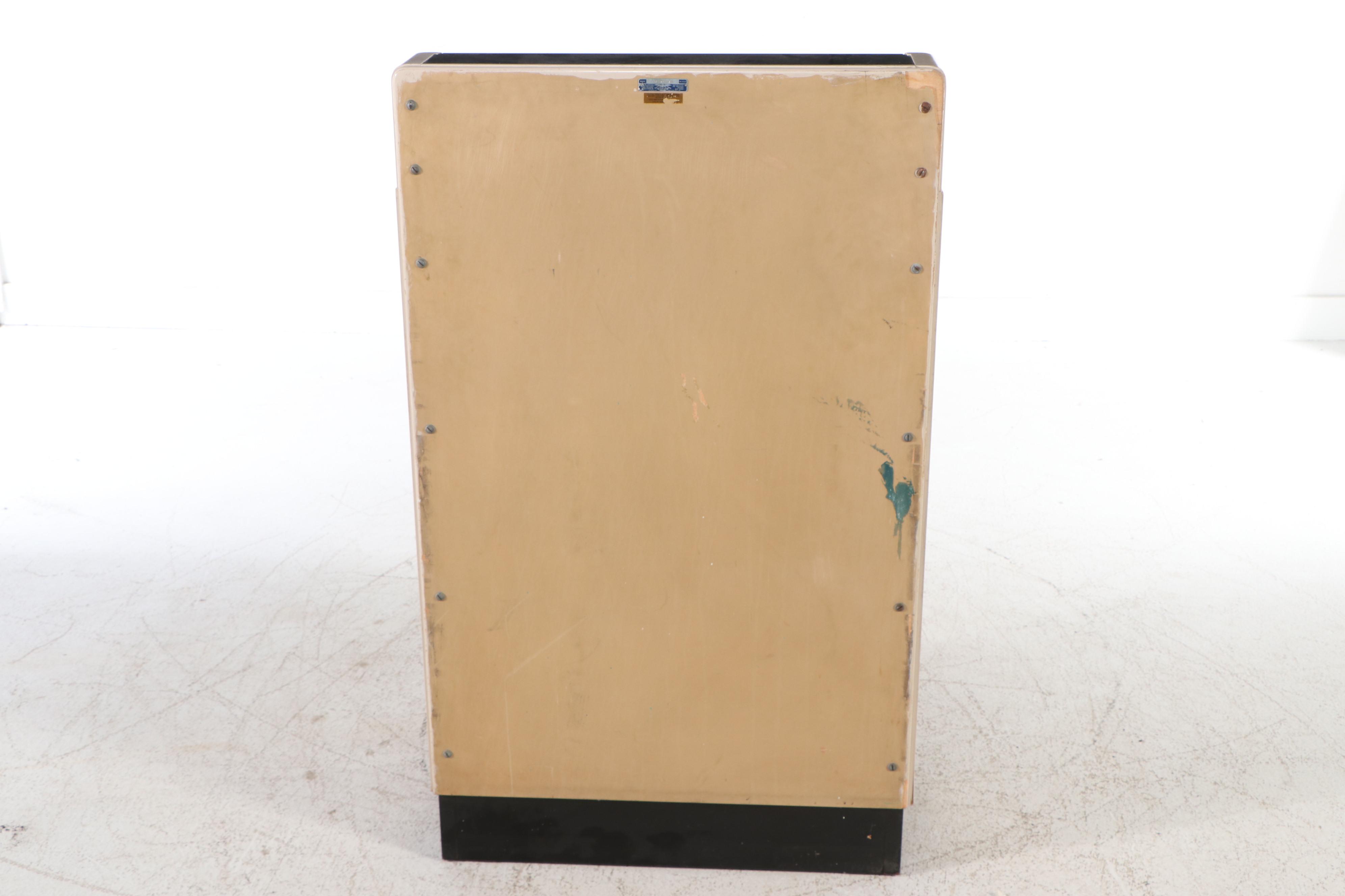 Art Deco Style American Cabinet Co. Metal Dentist's Cabinet with Accessories