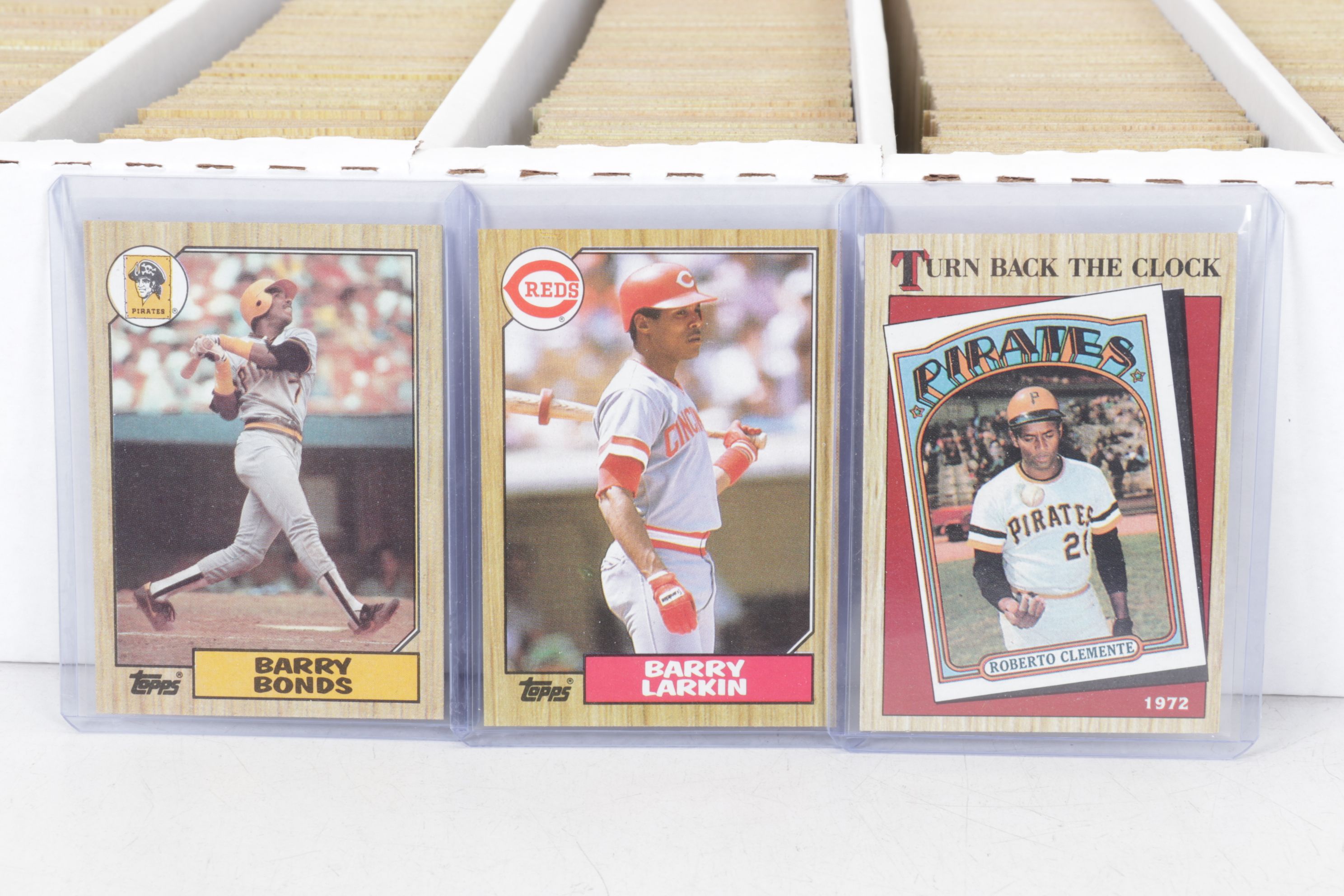 Topps 1987 Baseball Trading Cards Featuring Barry Bonds & More