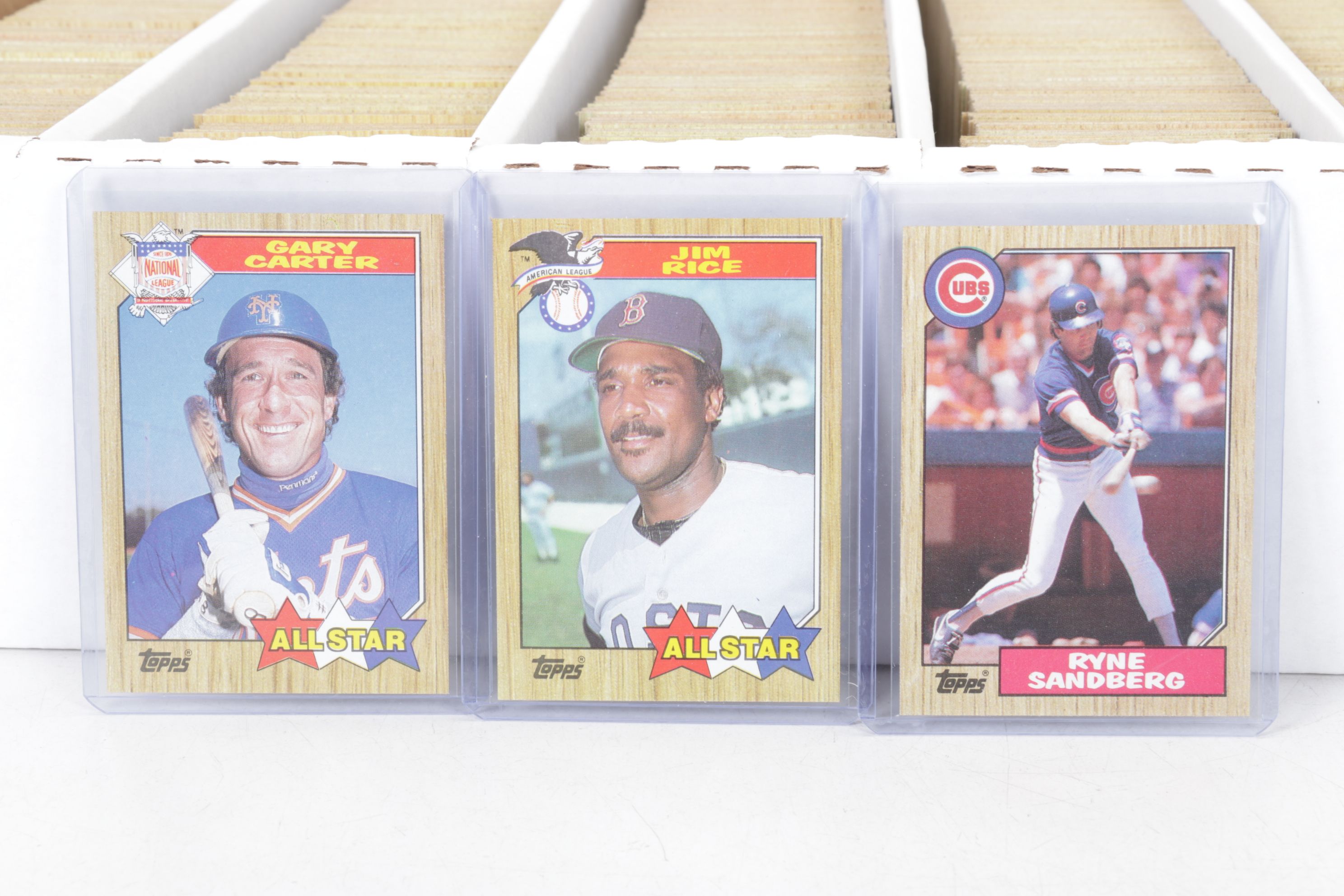 Topps 1987 Baseball Trading Cards Featuring Barry Bonds & More