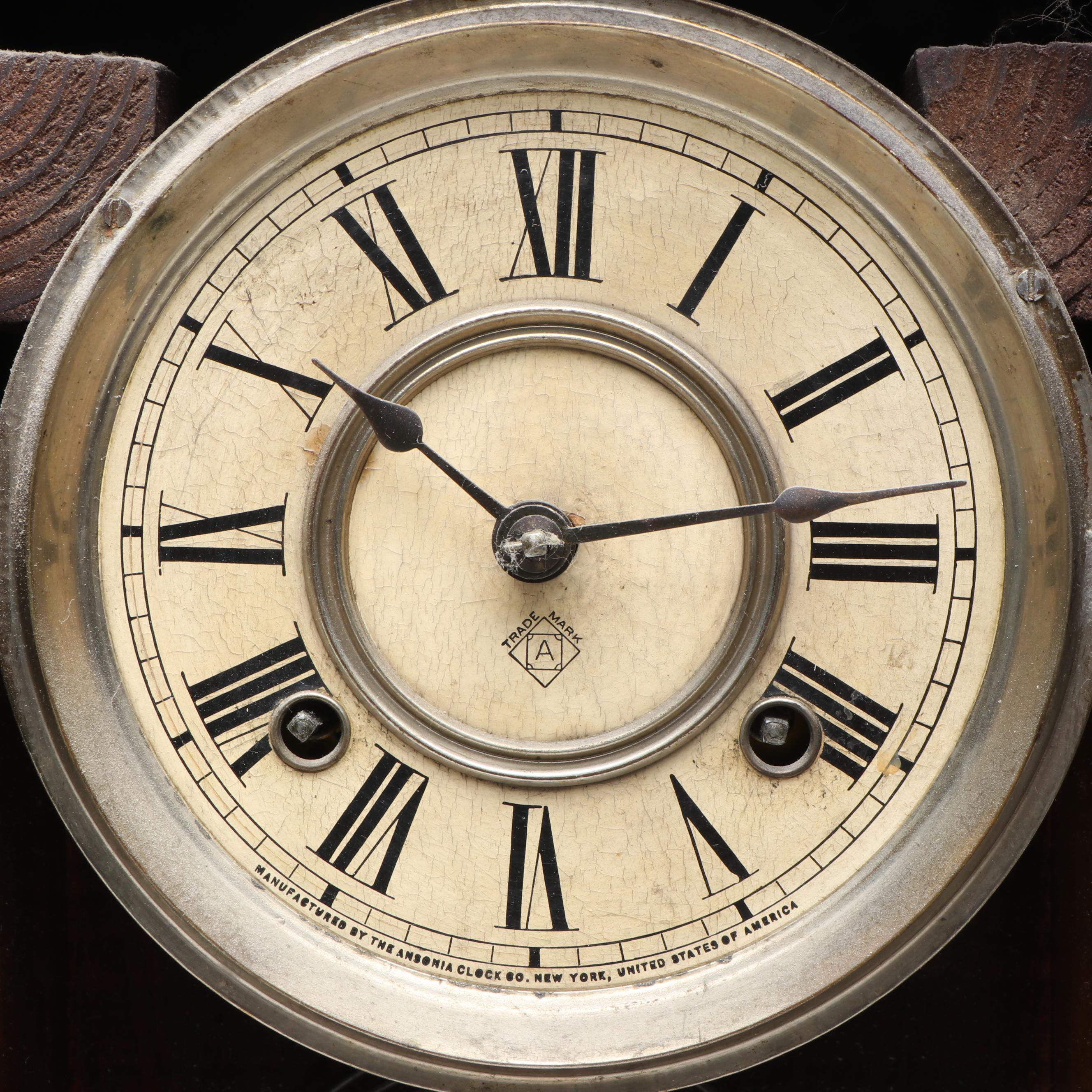 Ansonia Wooden Mantel Clock