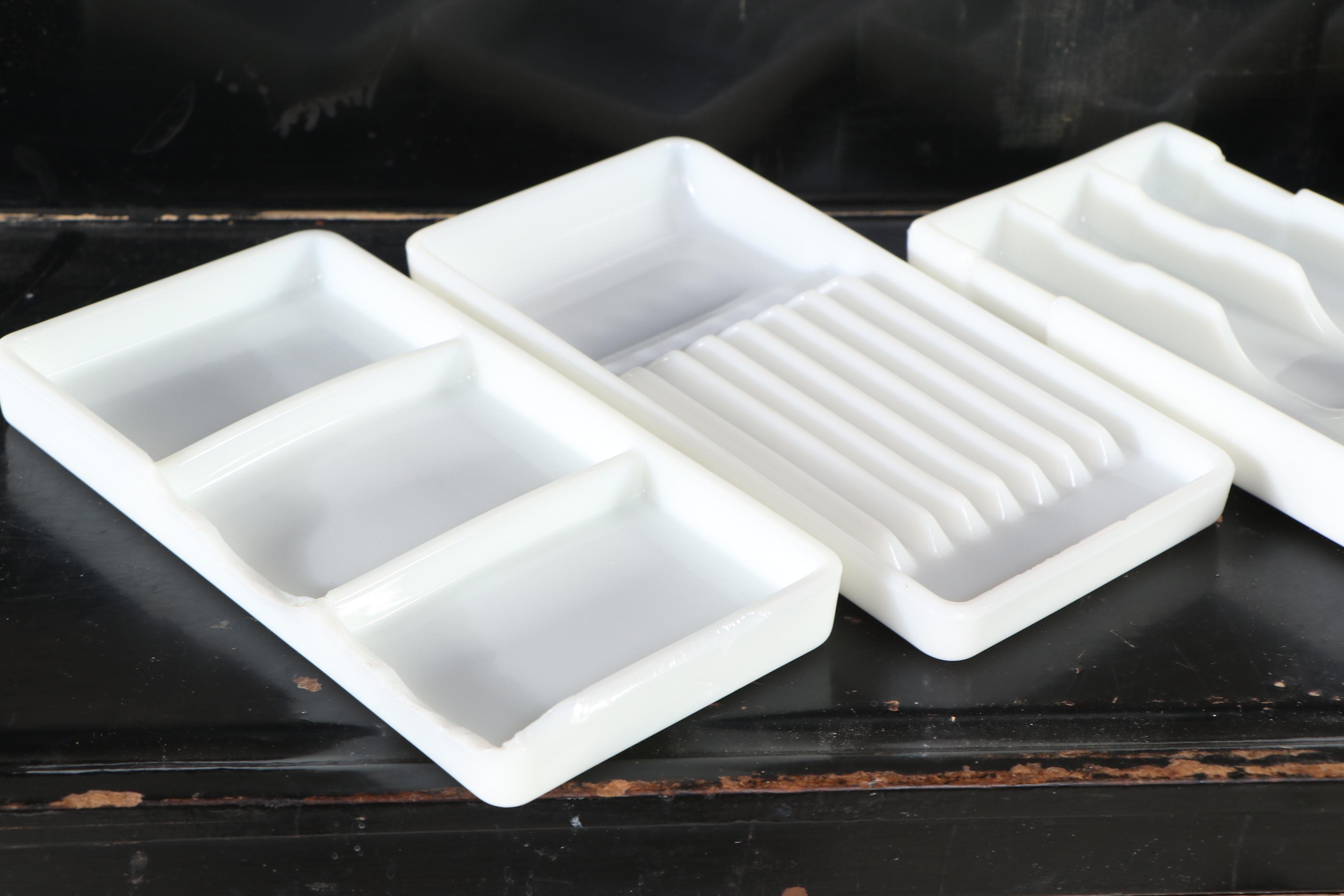 Art Deco Style American Cabinet Co. Metal Dentist's Cabinet with Accessories