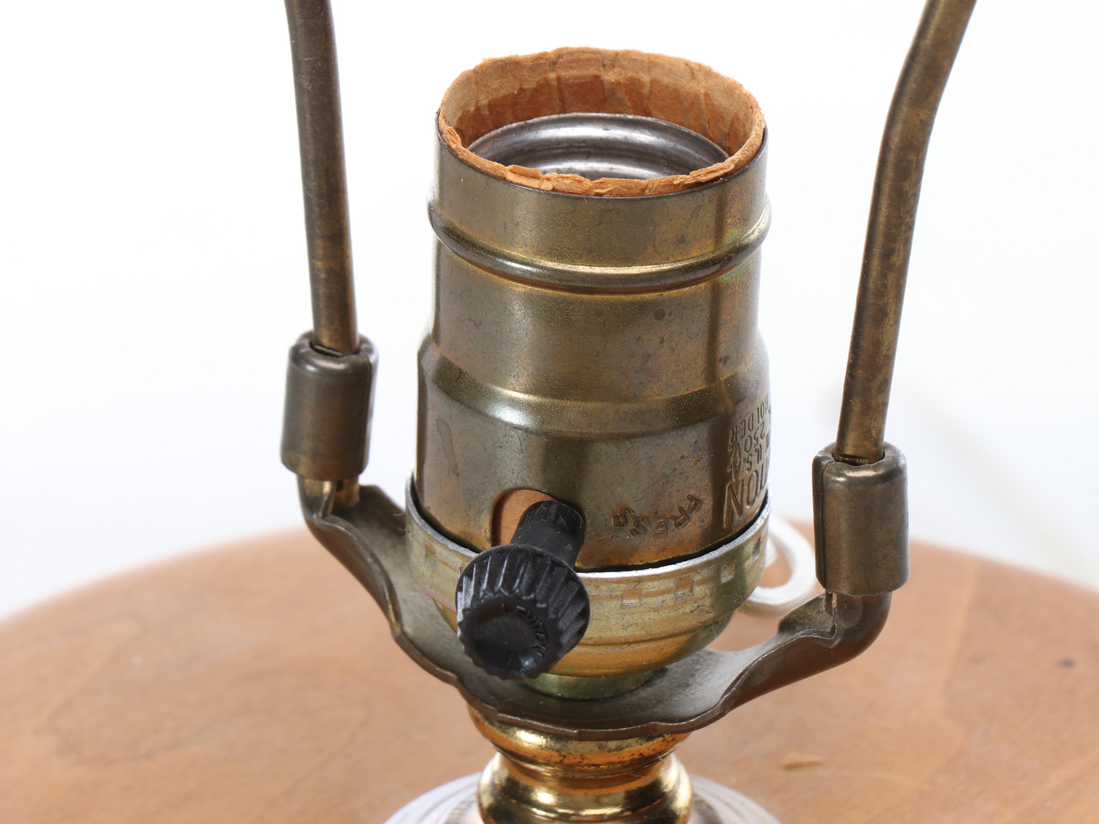 Antique Stoneware Jug French Adapted as Table Lamp, Vintage