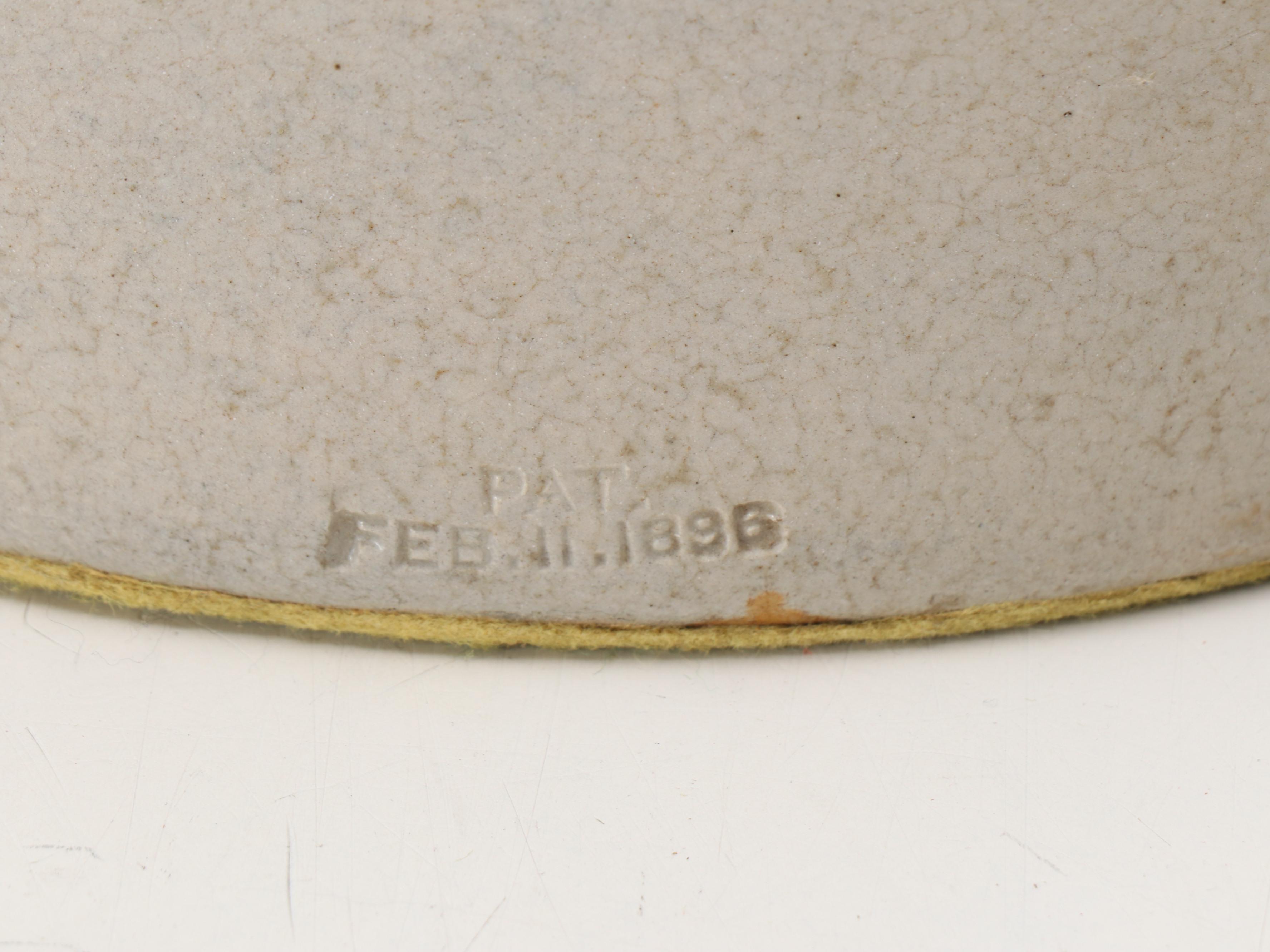 Antique Stoneware Jug French Adapted as Table Lamp, Vintage