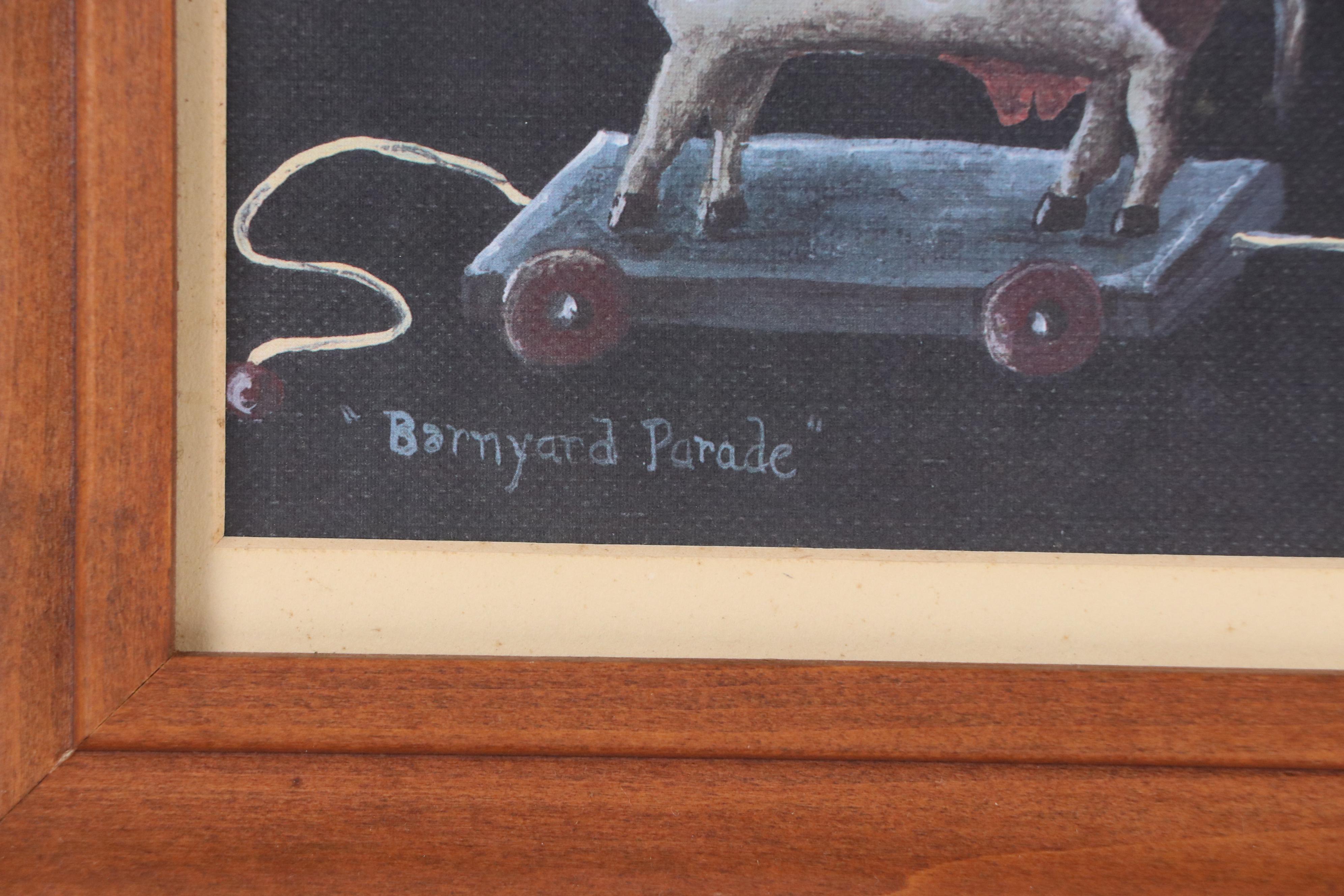 Offset Lithographs of Raggedy Ann and Andy and Animal Pull-a-Long Toys