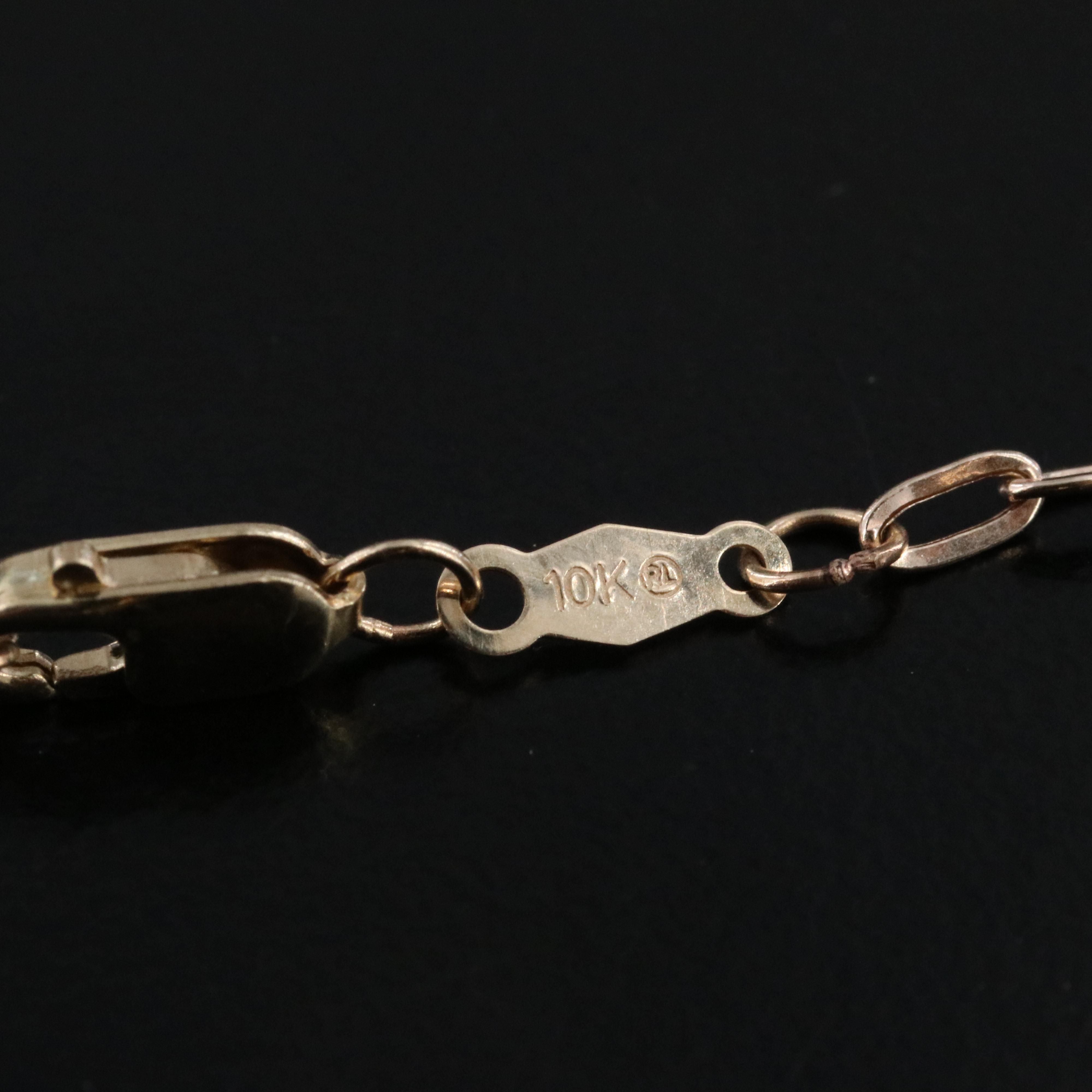 10K Cable Chain Necklace