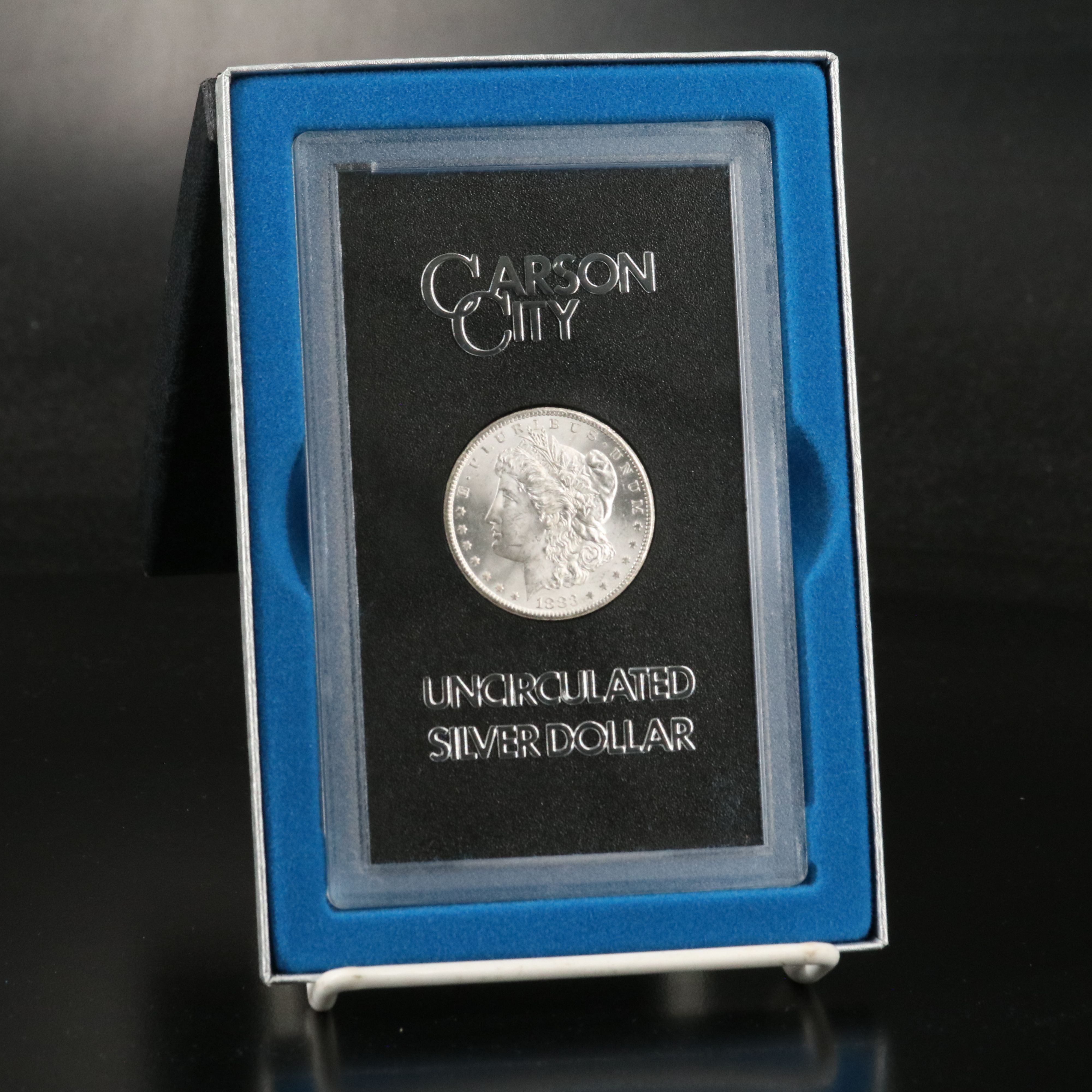 1883-CC Uncirculated GSA Morgan Silver Dollar