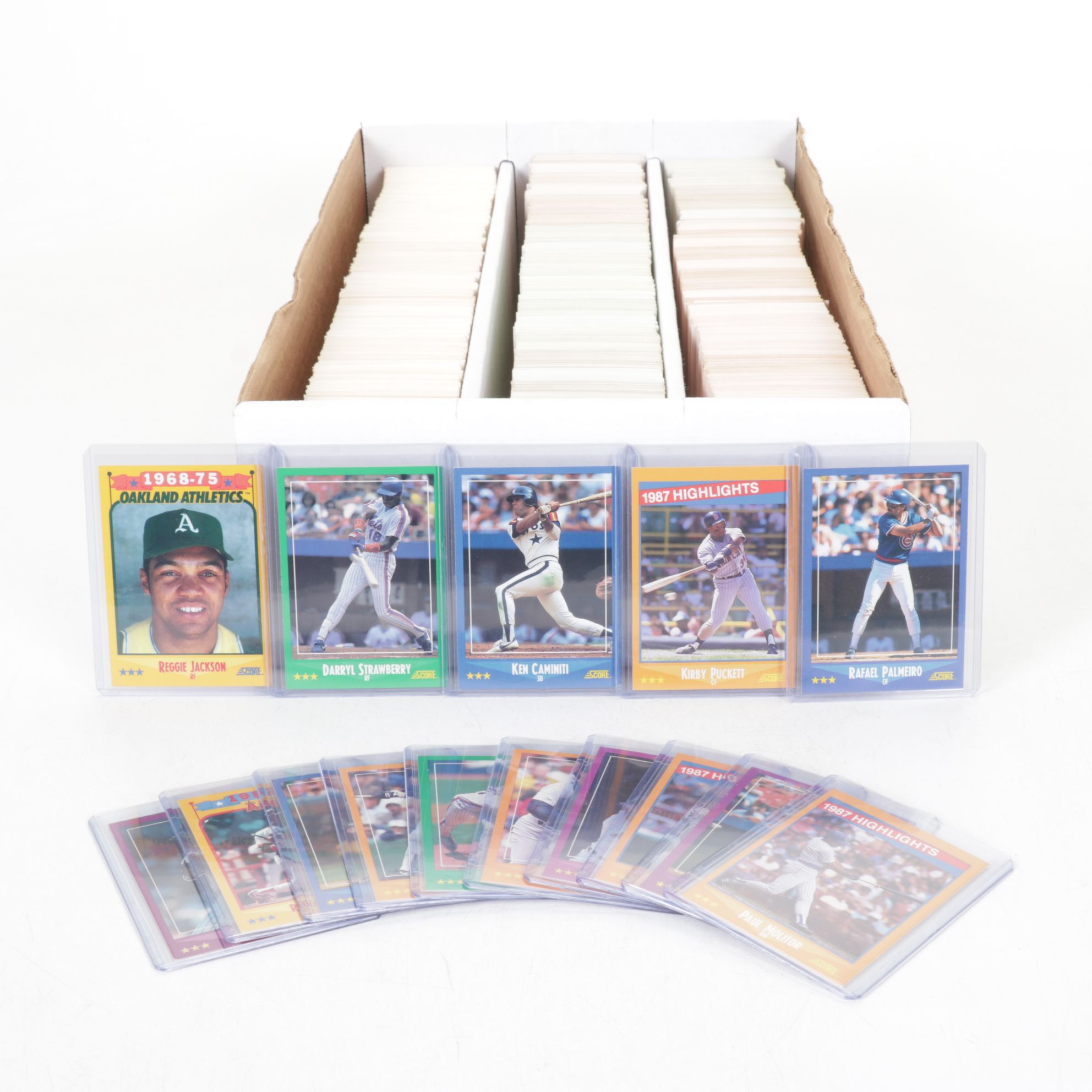 3,000 Mint Condition 1988 Score Cello Box Case Baseball Cards