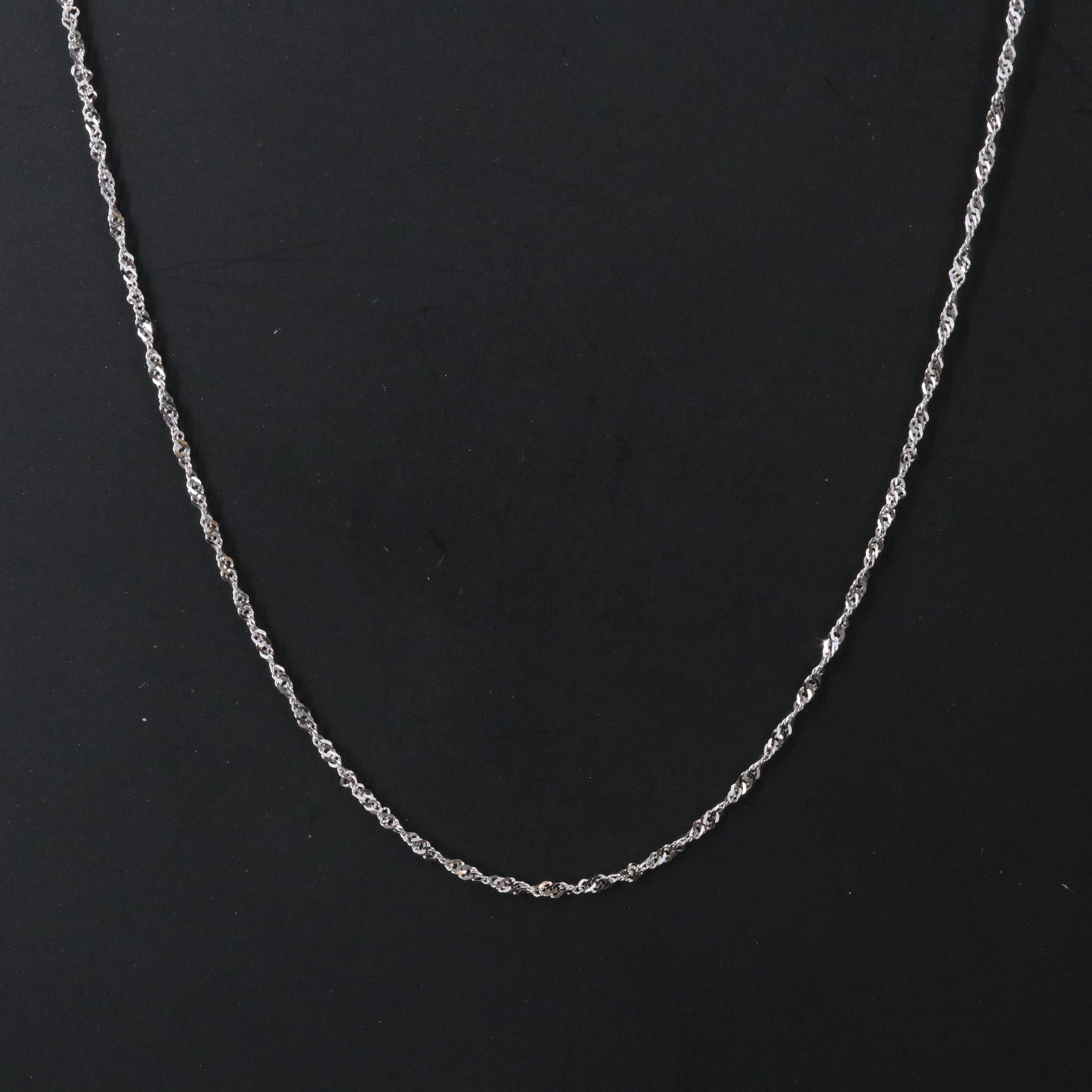 14K Singapore Chain Necklace