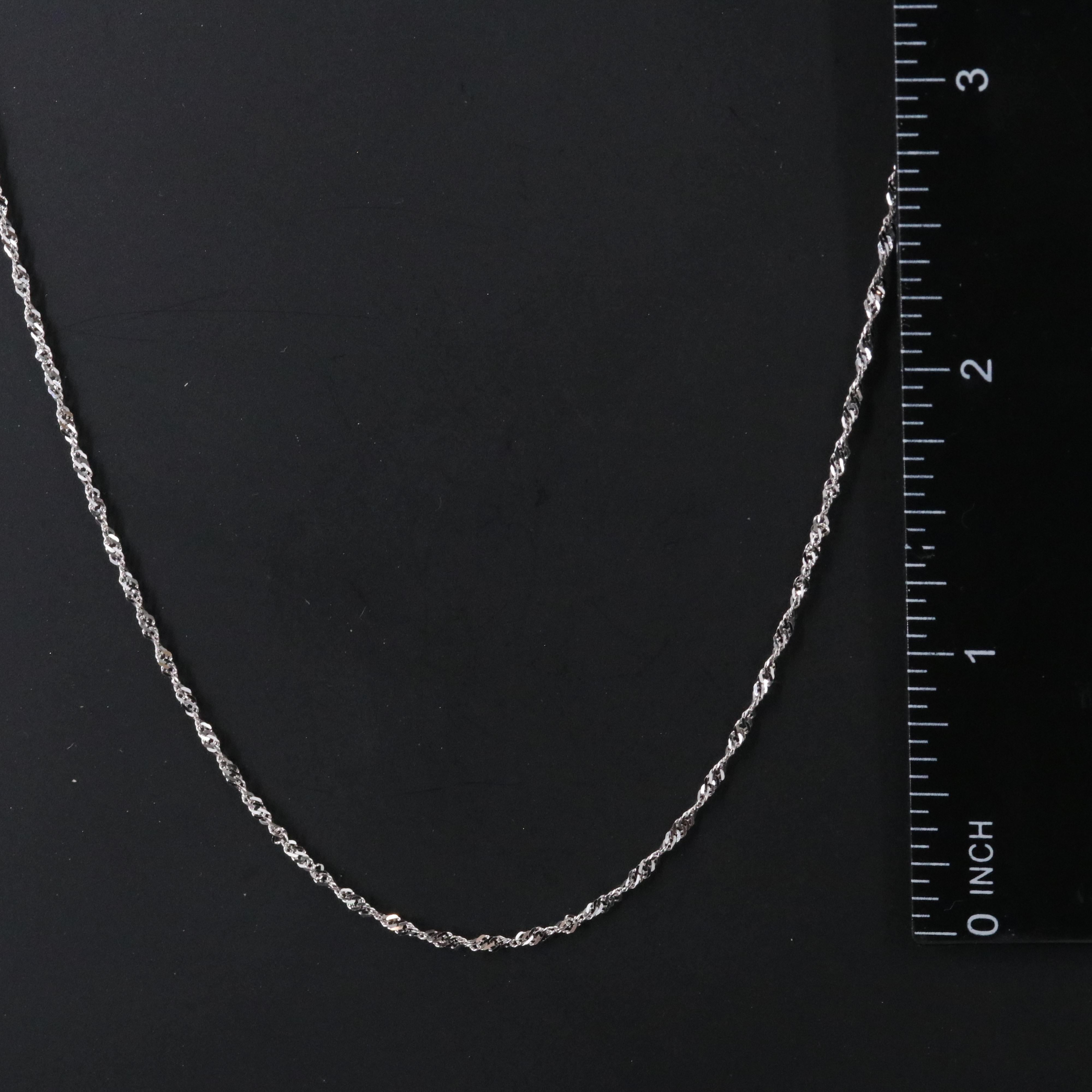 14K Singapore Chain Necklace