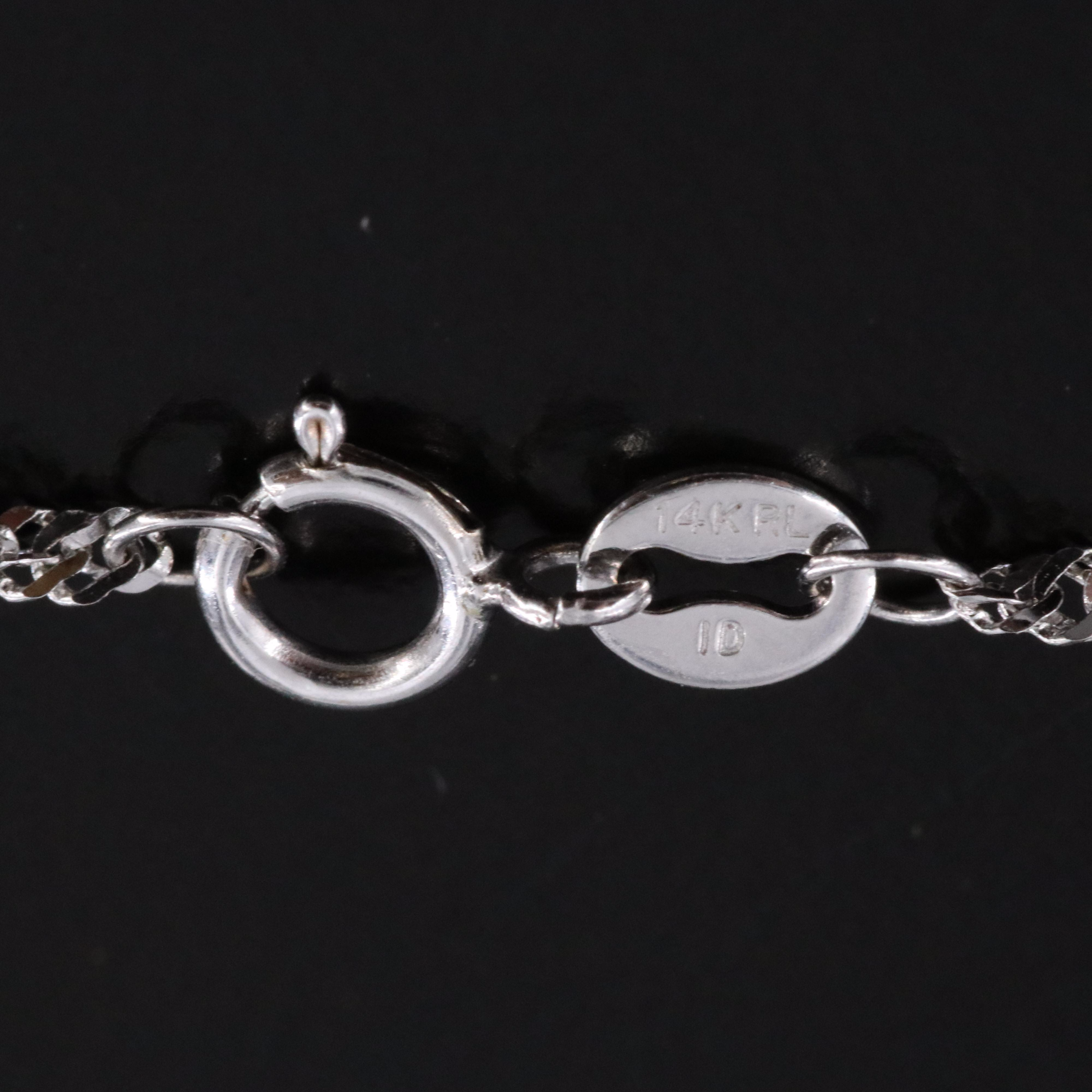 14K Singapore Chain Necklace