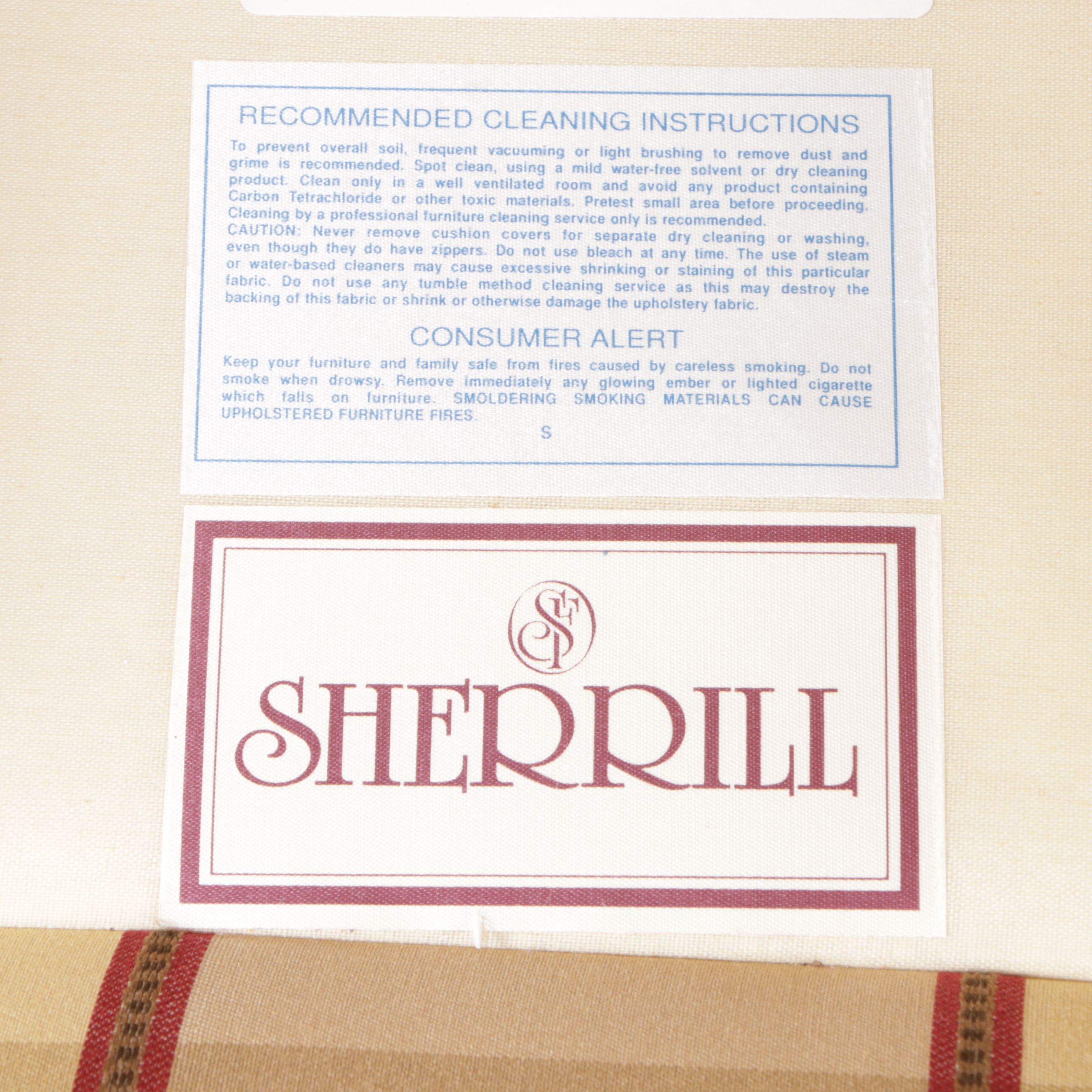 Sherrill Upholstered Camelback Sofa