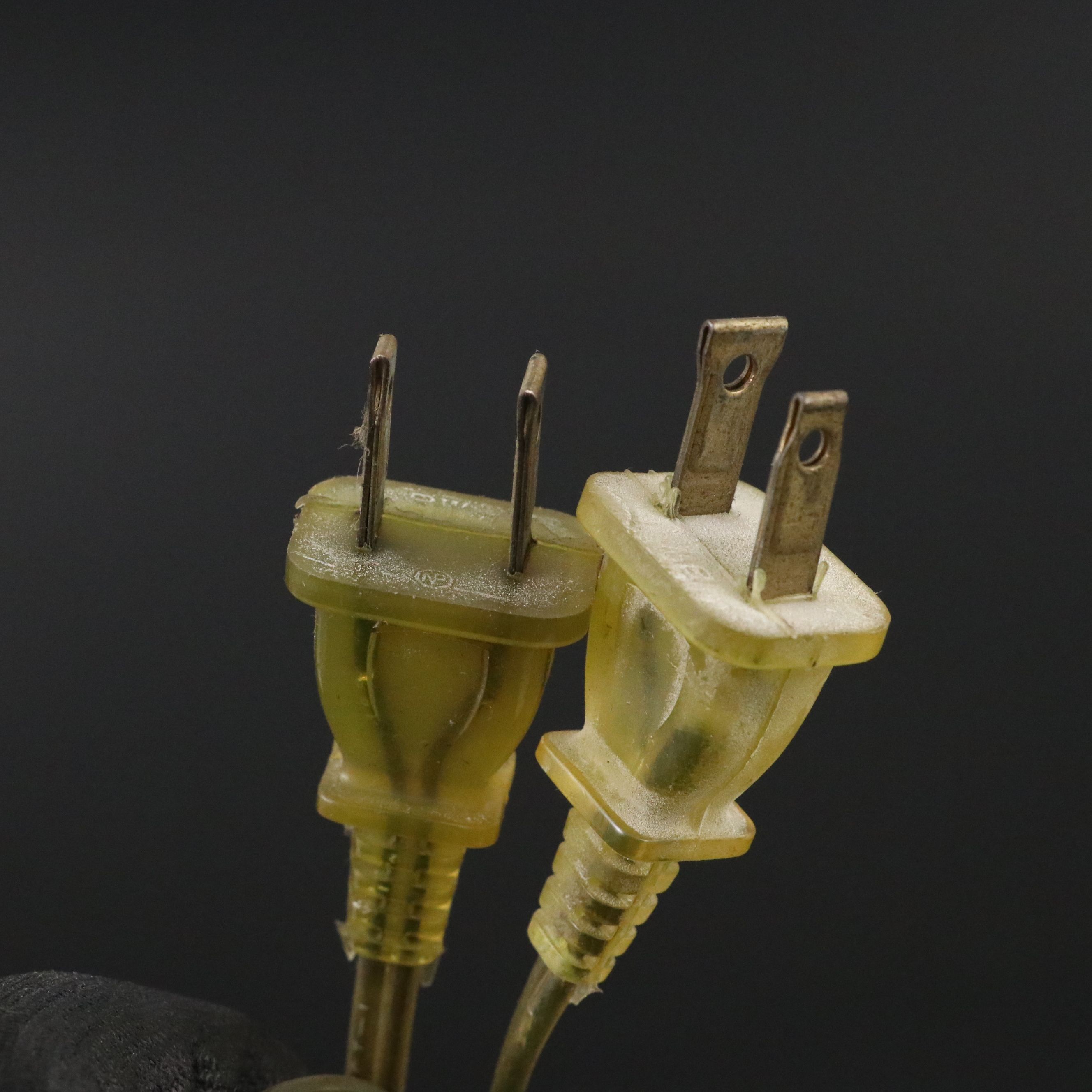 Pair of Glass Boudoir Prism Vanity Table Lamps