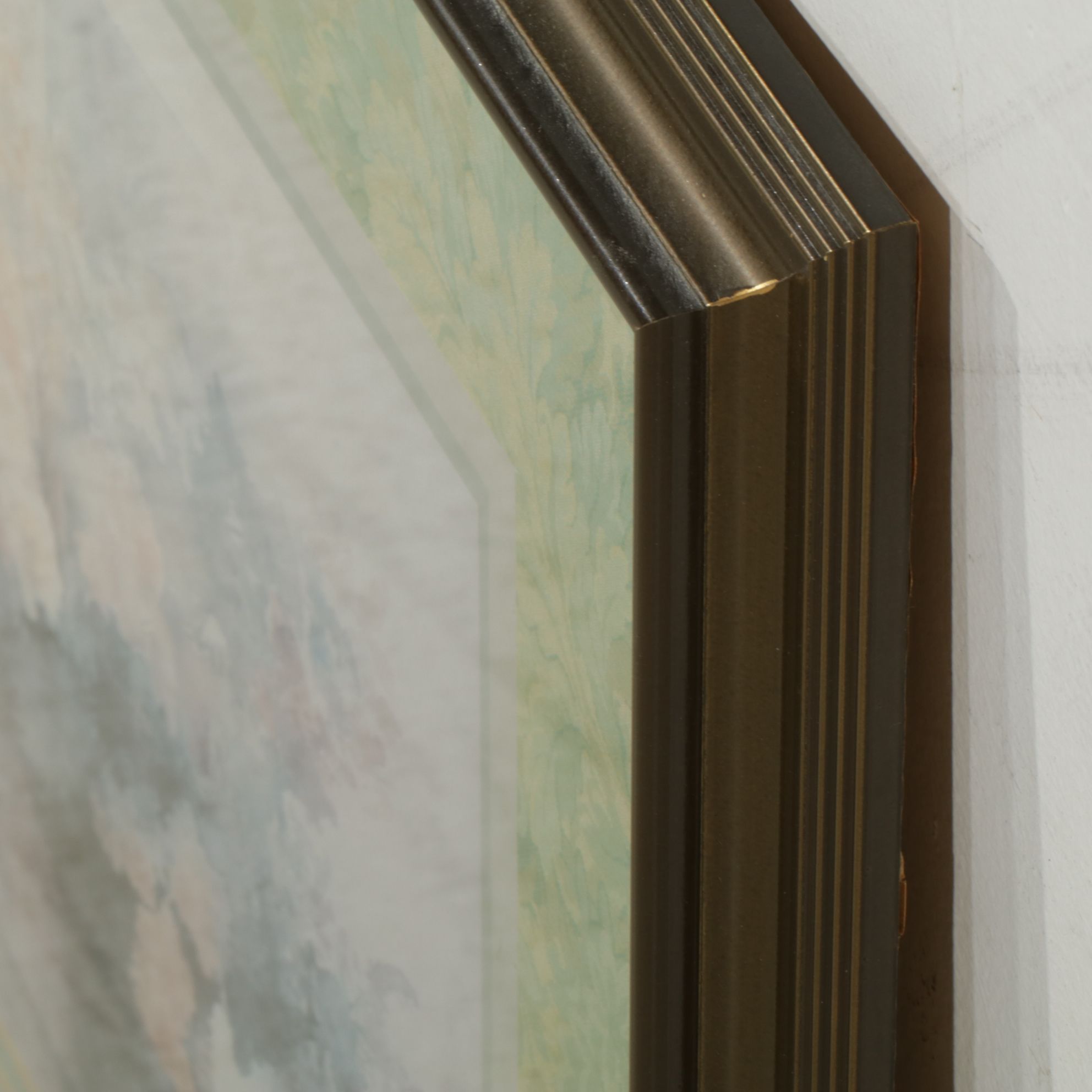 Offset Lithograph After Xavier Swolfs Still Life of Flower Arrangement in Basket