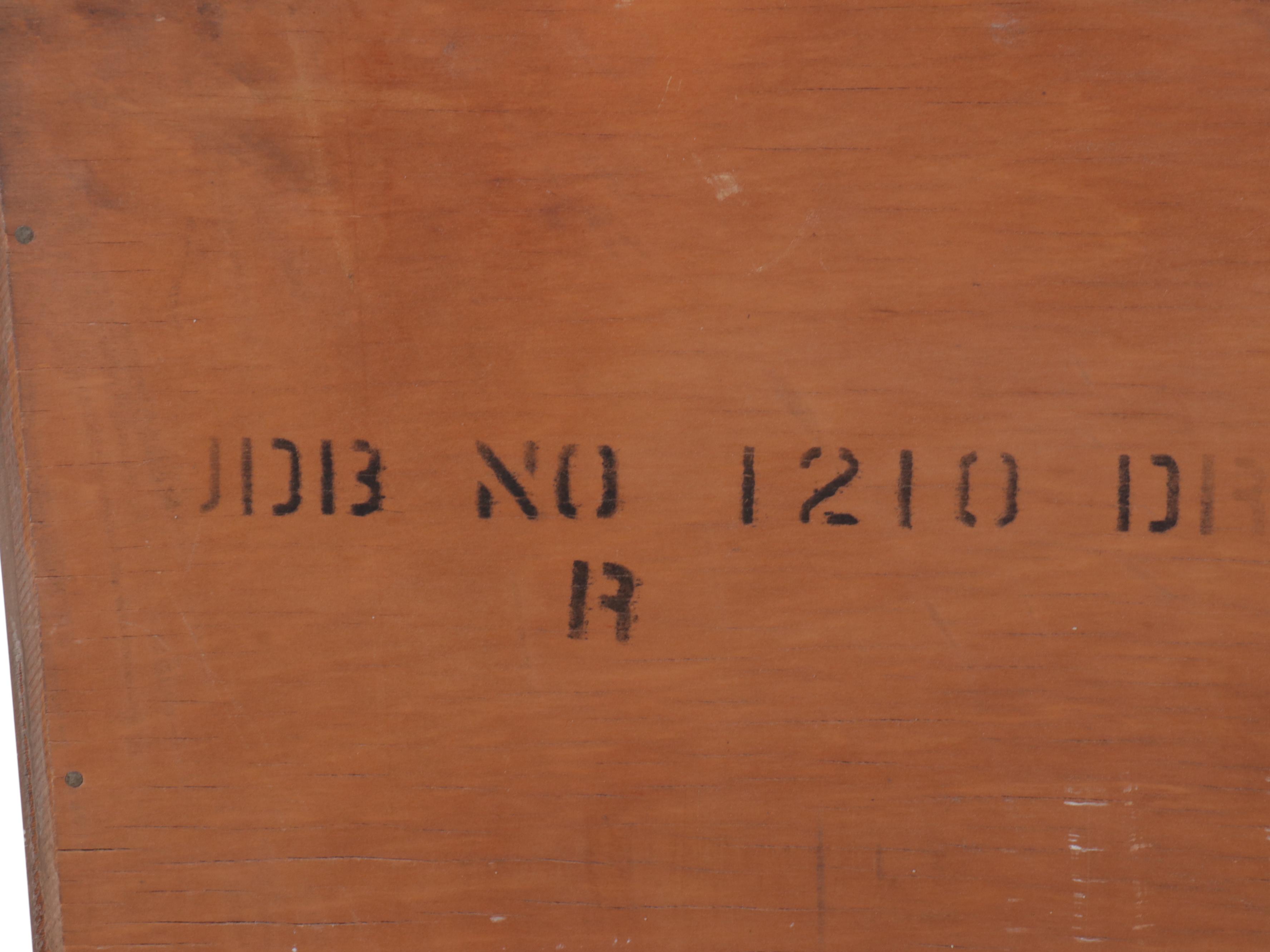 Antique Art Deco Waterfall Walnut Dresser