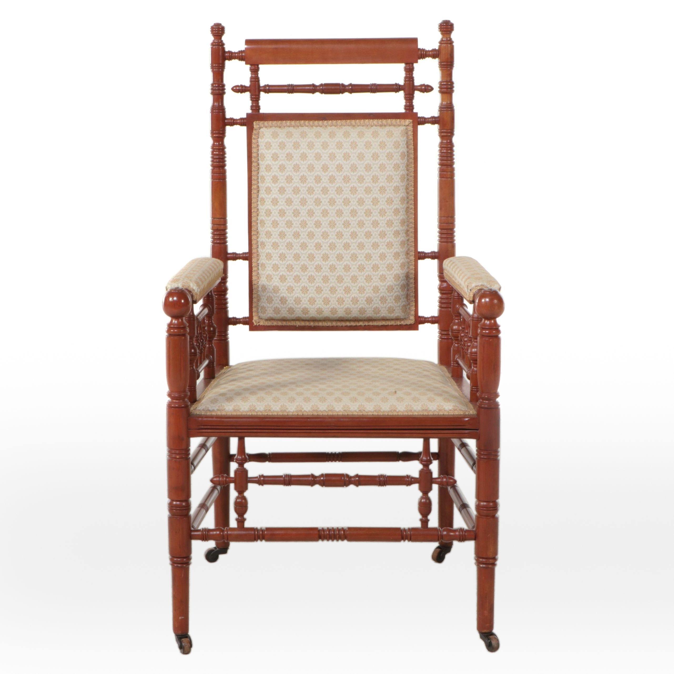 Turned Wood Brewster Armchair