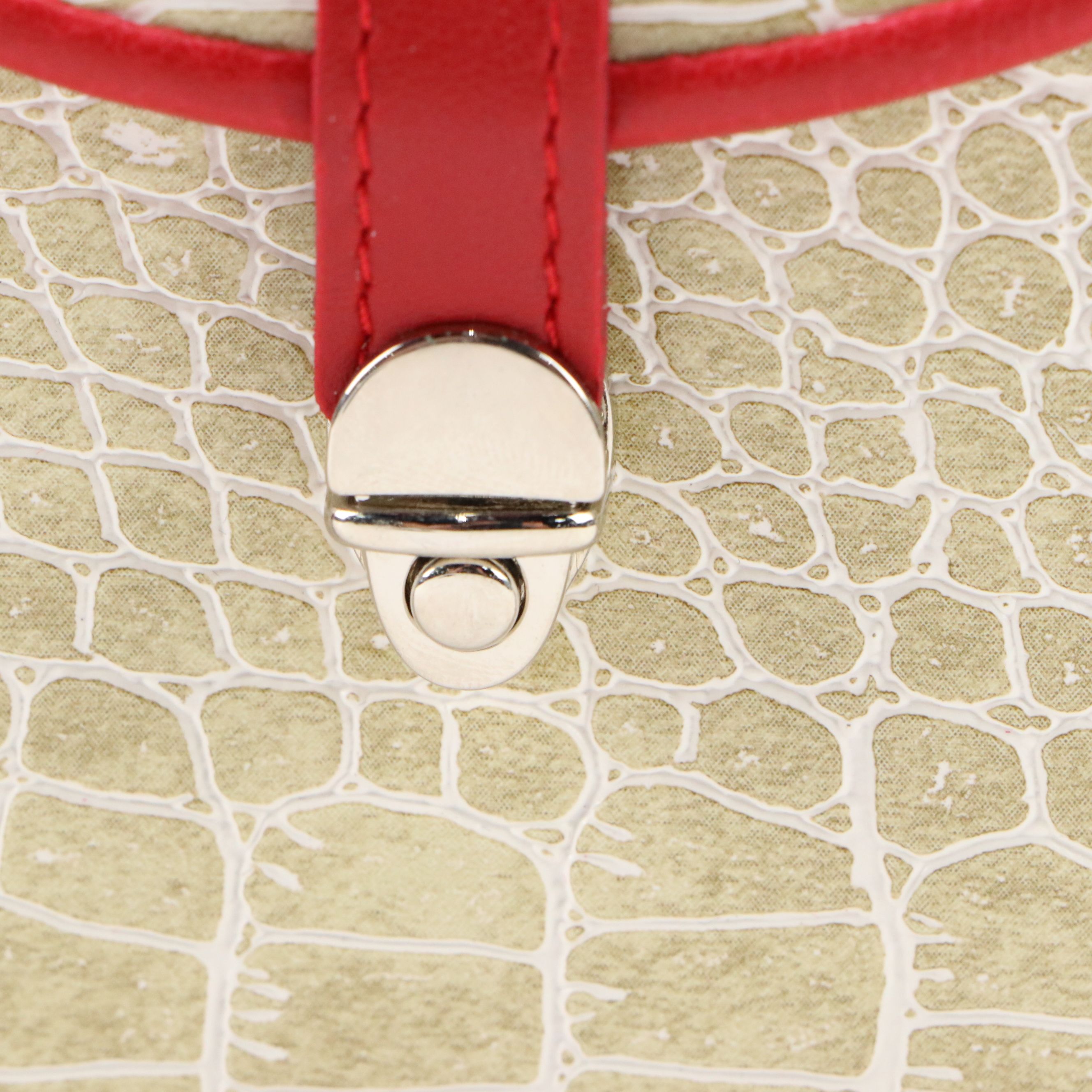 Alten International Faux Crocodile Embossed Jewelry Cases