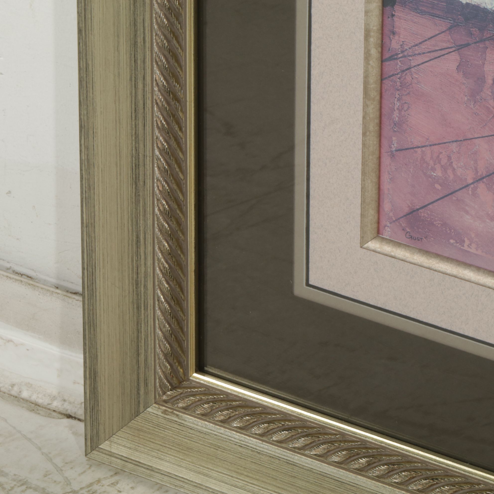 Offset Lithograph After Chris Hill "Gust", Mid to Late 20th Century