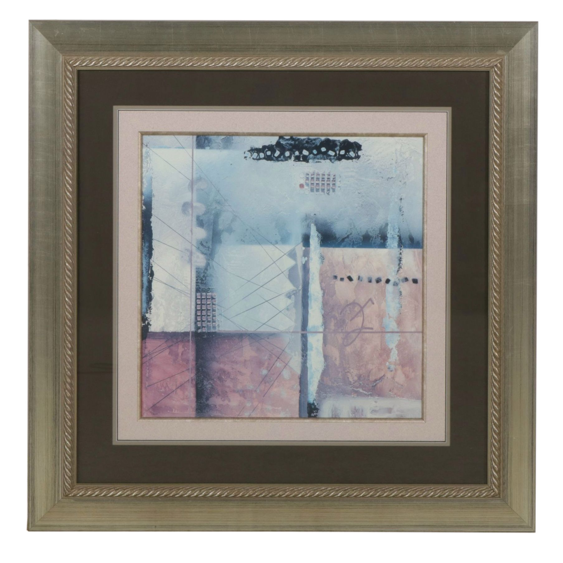 Offset Lithograph After Chris Hill "Gust", Mid to Late 20th Century