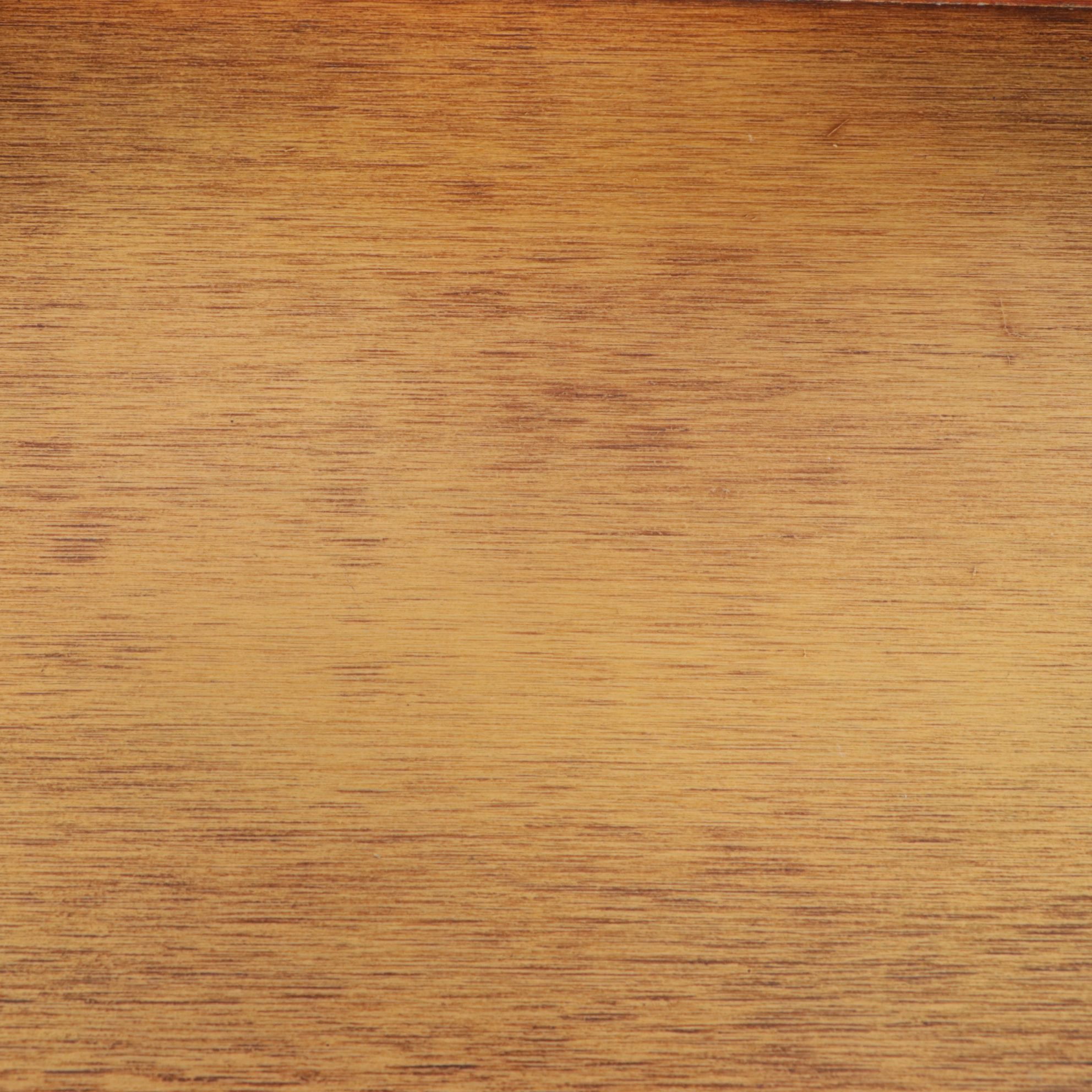 Coronado Southwestern Style Wood Bookcase with Painted Floral Decoration