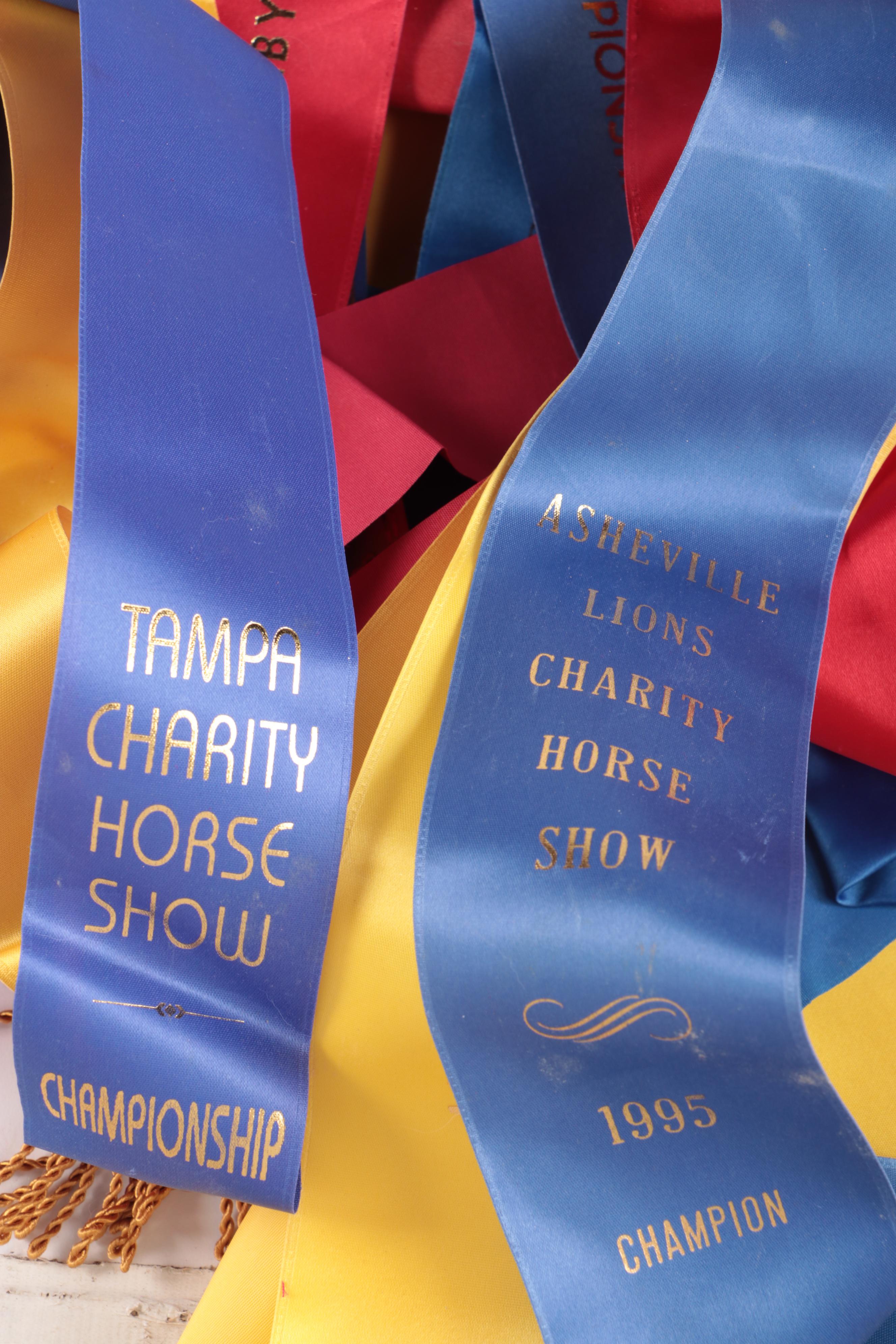 Kentucky State Fair and More Saddlebred Equestrian Award Ribbons