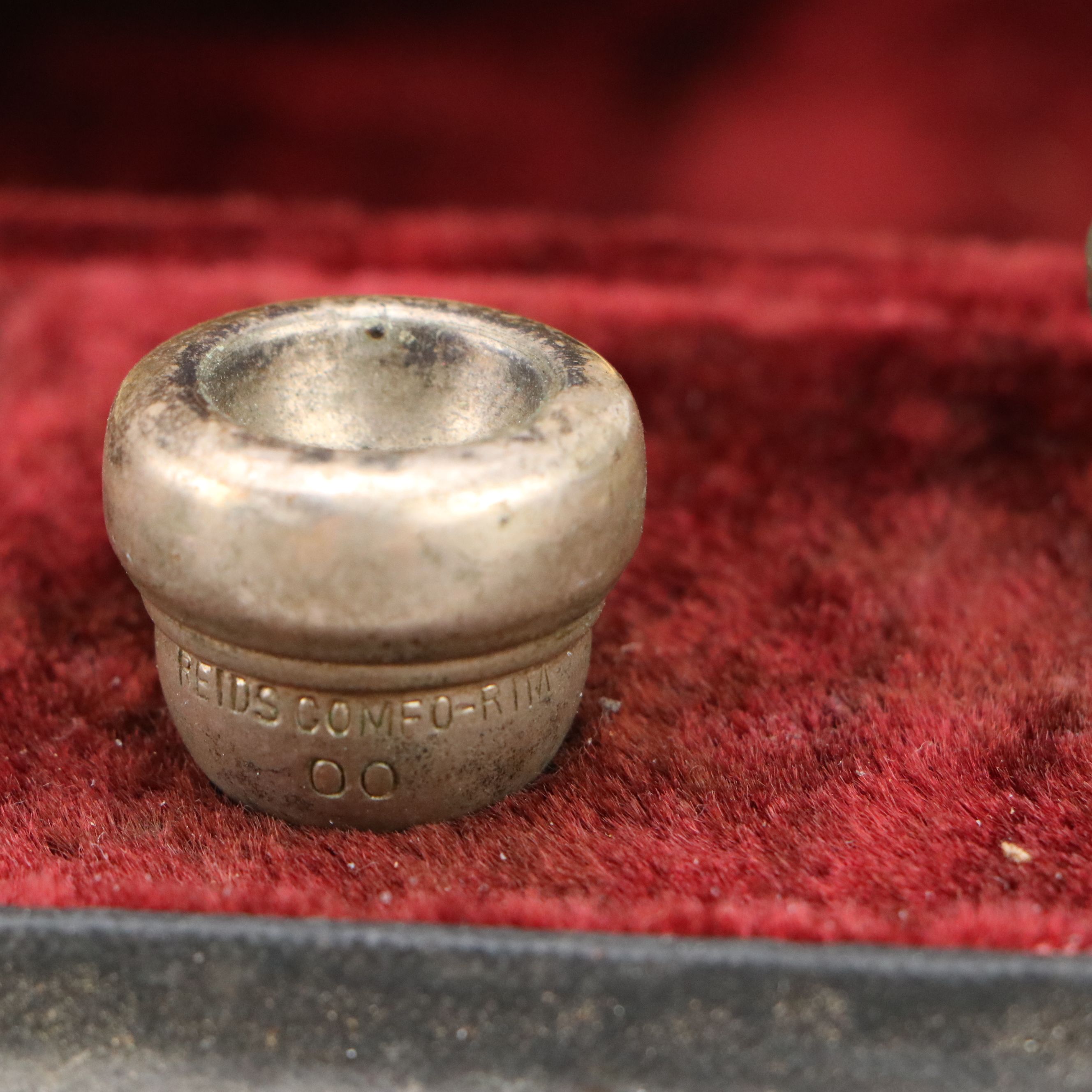 C. G. Conn Brass Trumpet with Mute Accessories, Late 19th/Early 20th Century