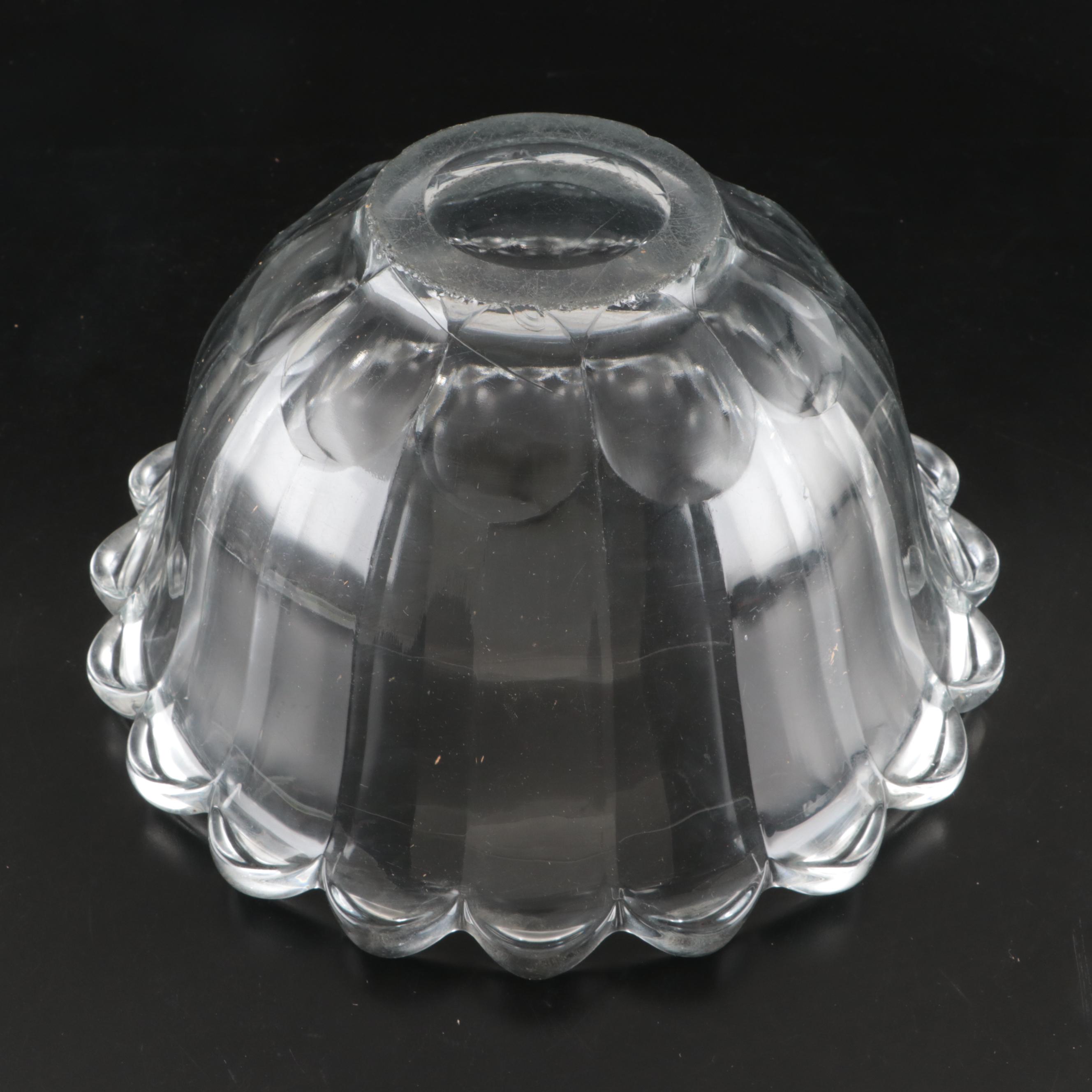 Heisey "Colonial Clear" Punch Cups with Anglo-Irish Style Bowl and Other Décor