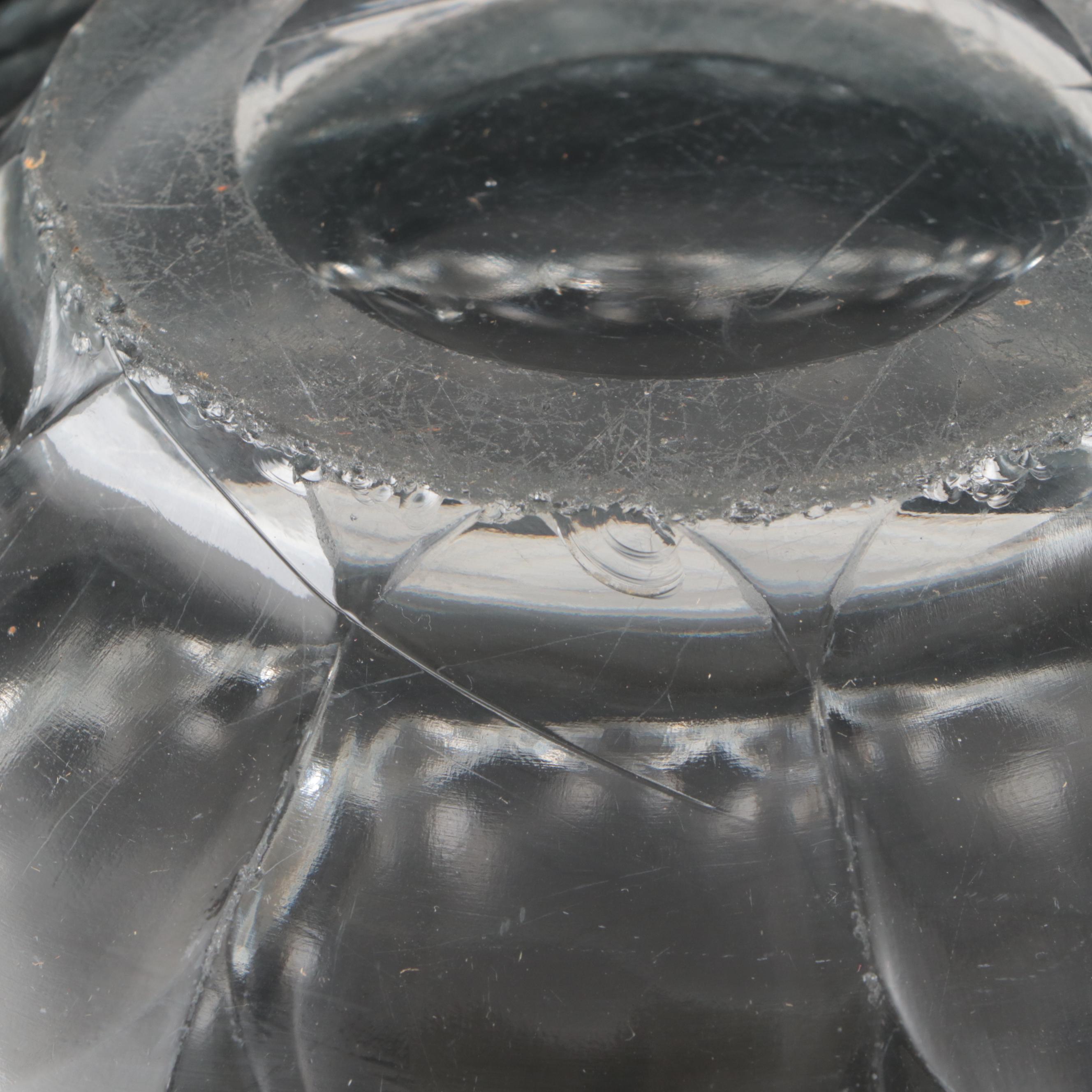Heisey "Colonial Clear" Punch Cups with Anglo-Irish Style Bowl and Other Décor