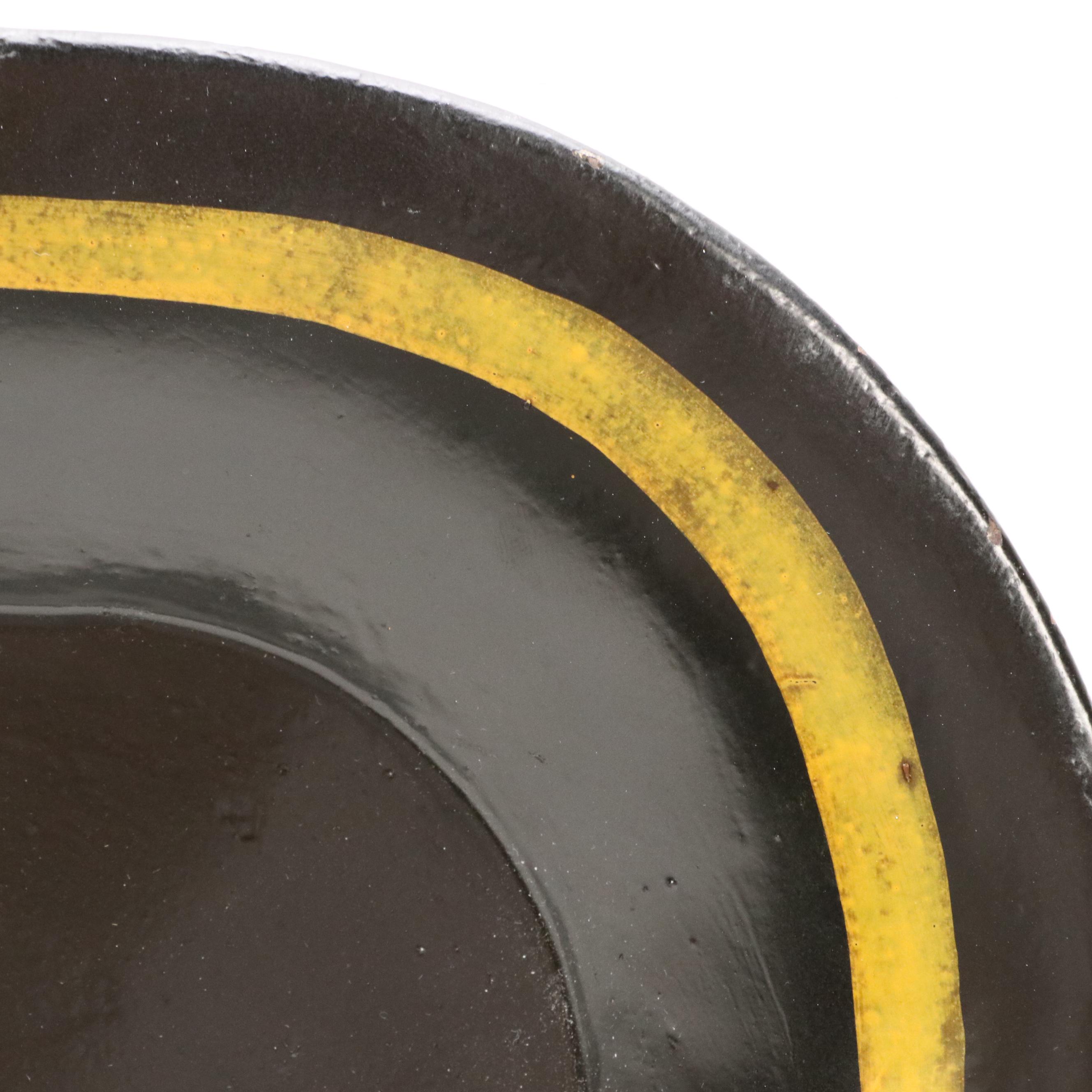 John Dunn Hand-Painted Toleware Tray, 1991