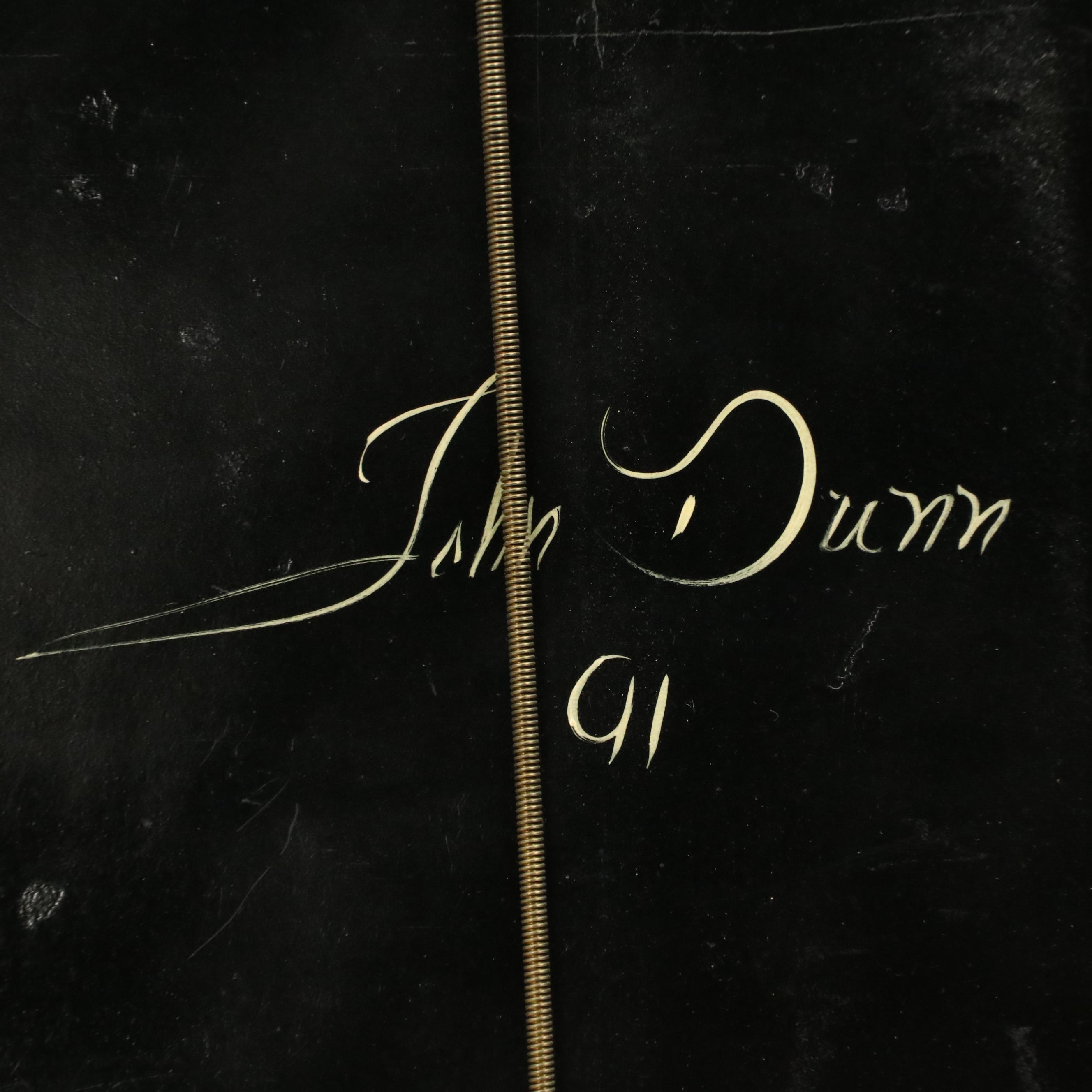 John Dunn Hand-Painted Toleware Tray, 1991