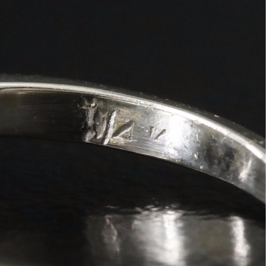 14K 1.29 CTW Diamond Ring with Lab Grown Center