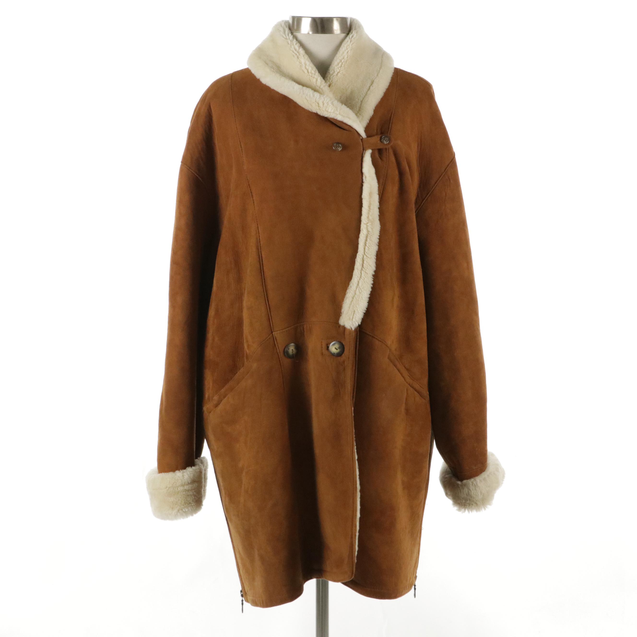 Hammer Lambskin Shearling Coat